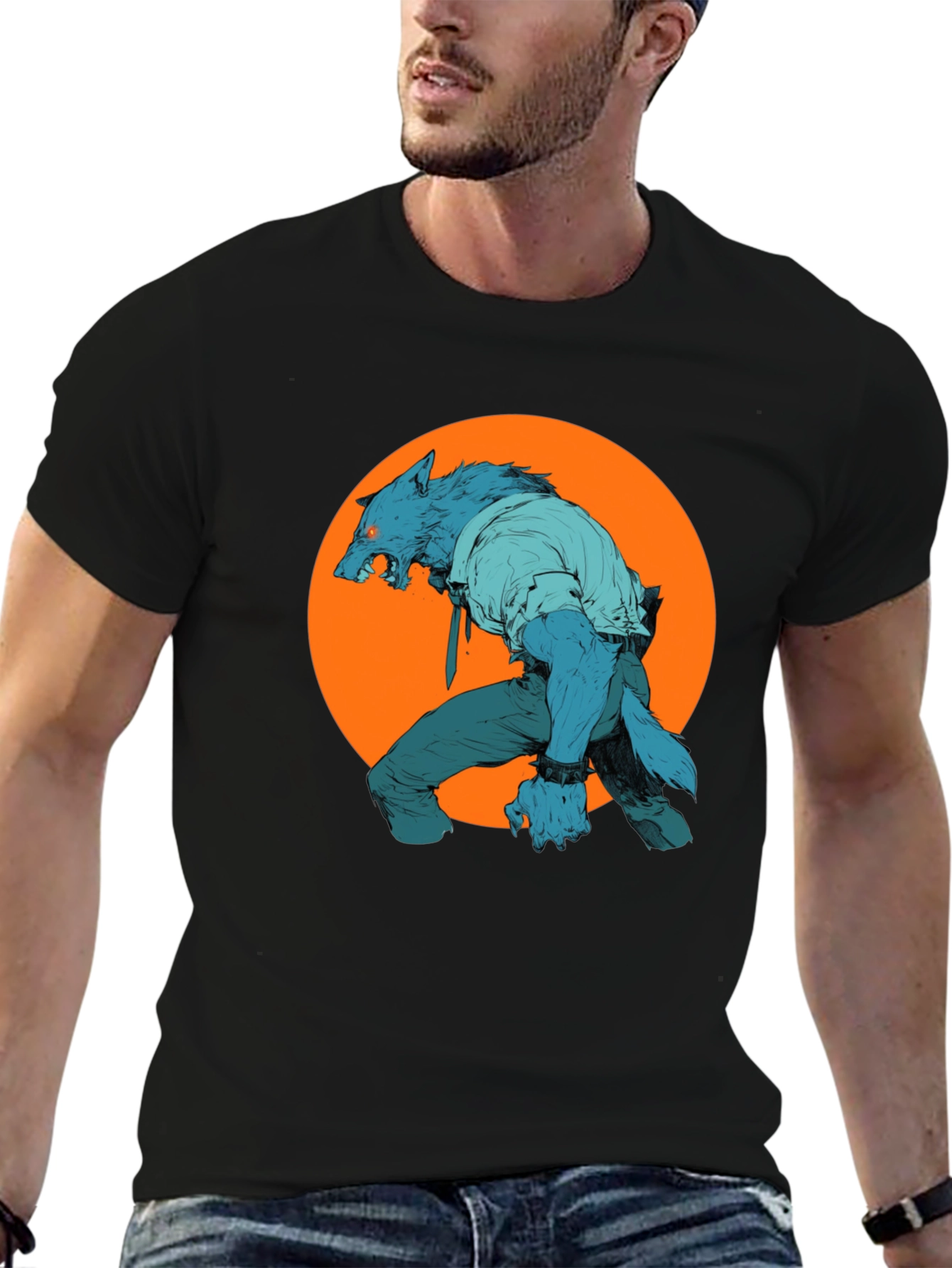 Werewolf Graphic Tee - Unleash Your Inner Beast