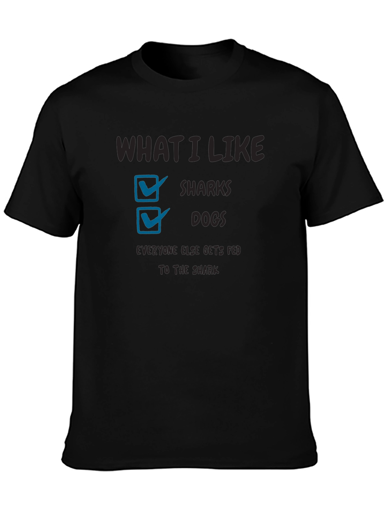 Sharks and Dogs Graphic Tee