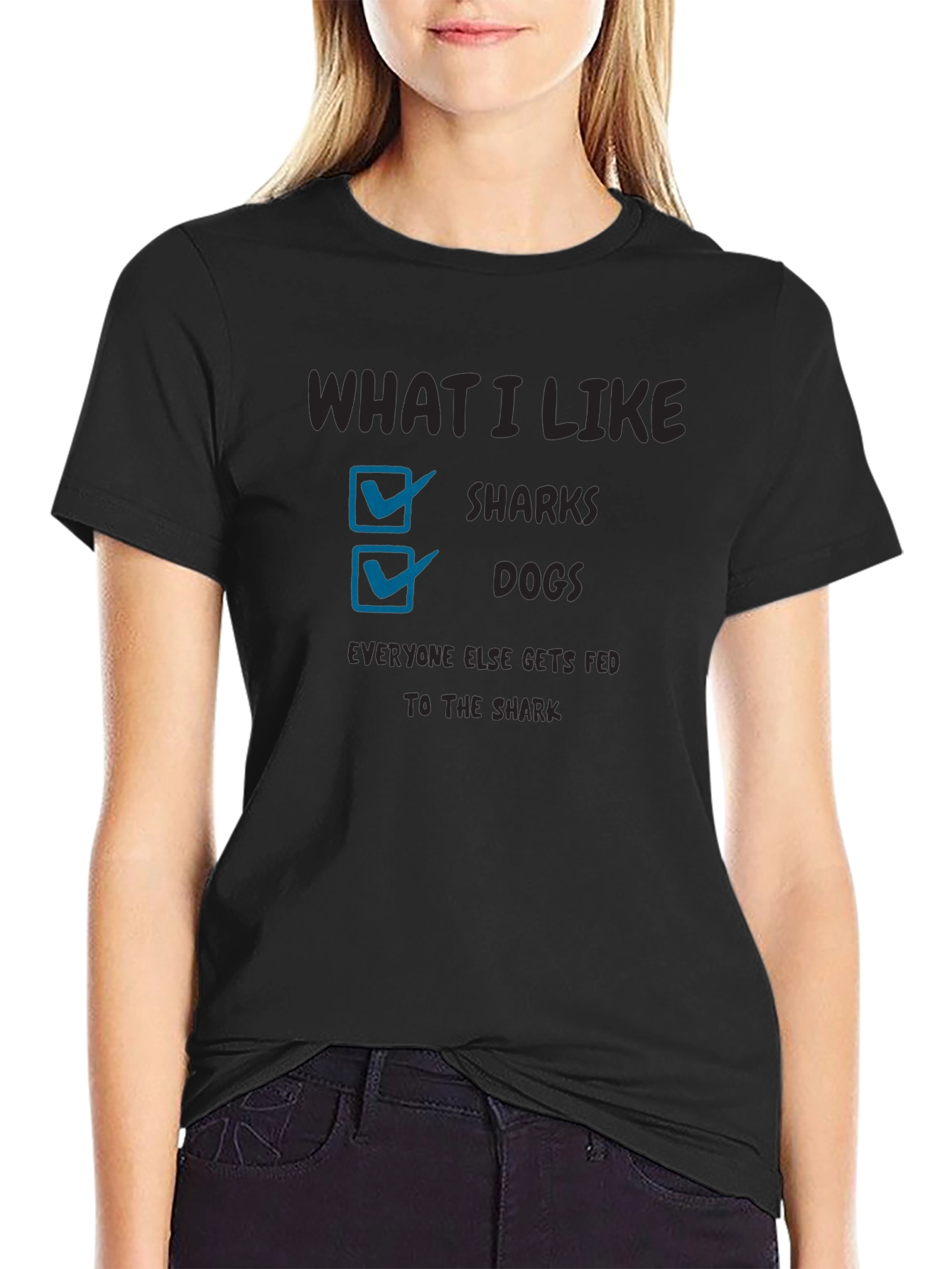 Sharks and Dogs Graphic Tee