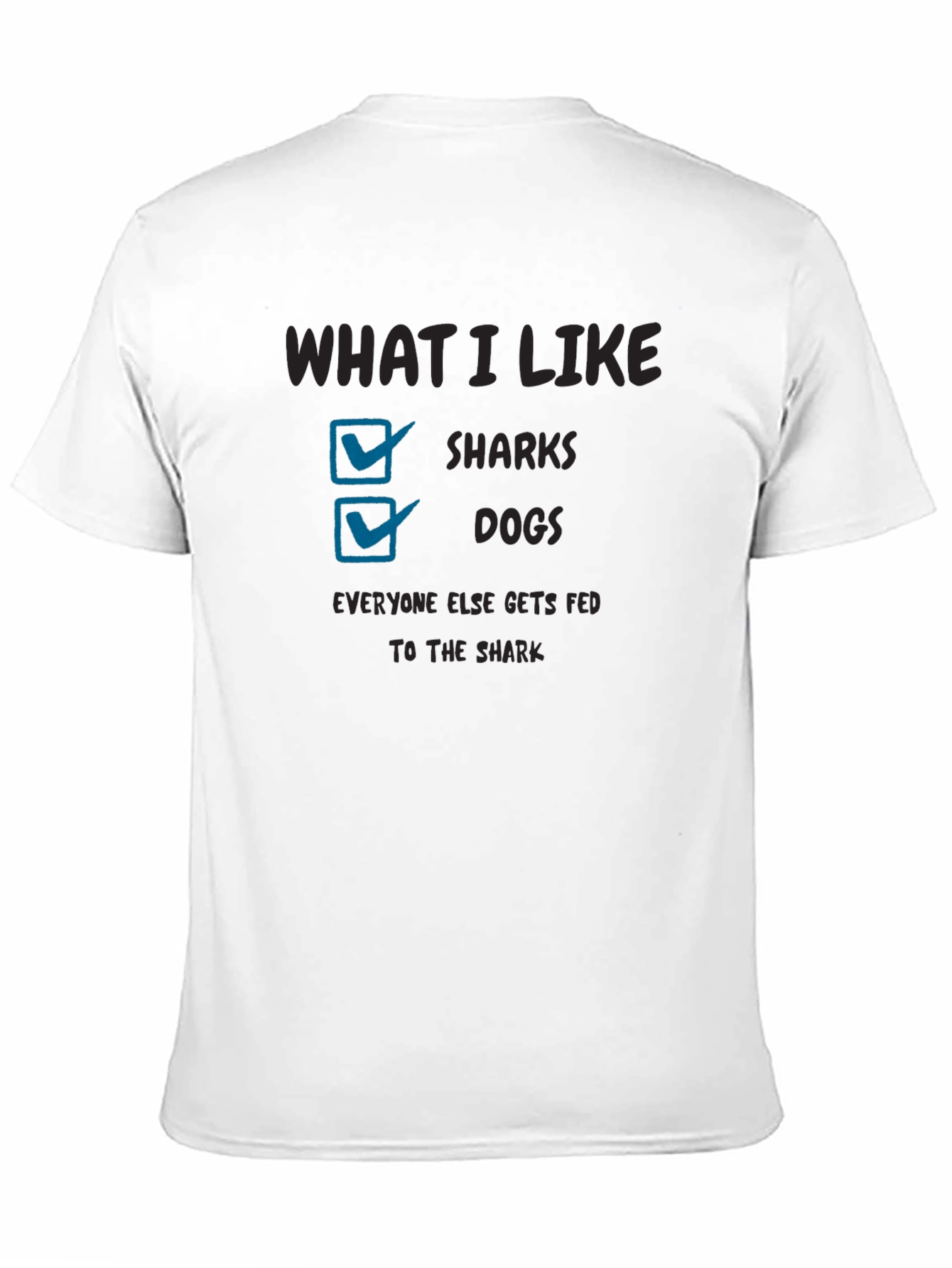 Sharks and Dogs Graphic Tee
