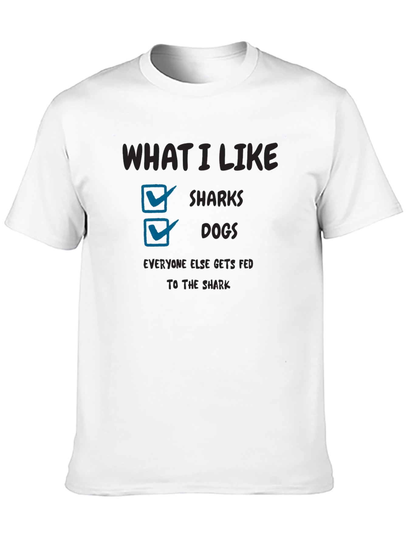 Sharks and Dogs Graphic Tee