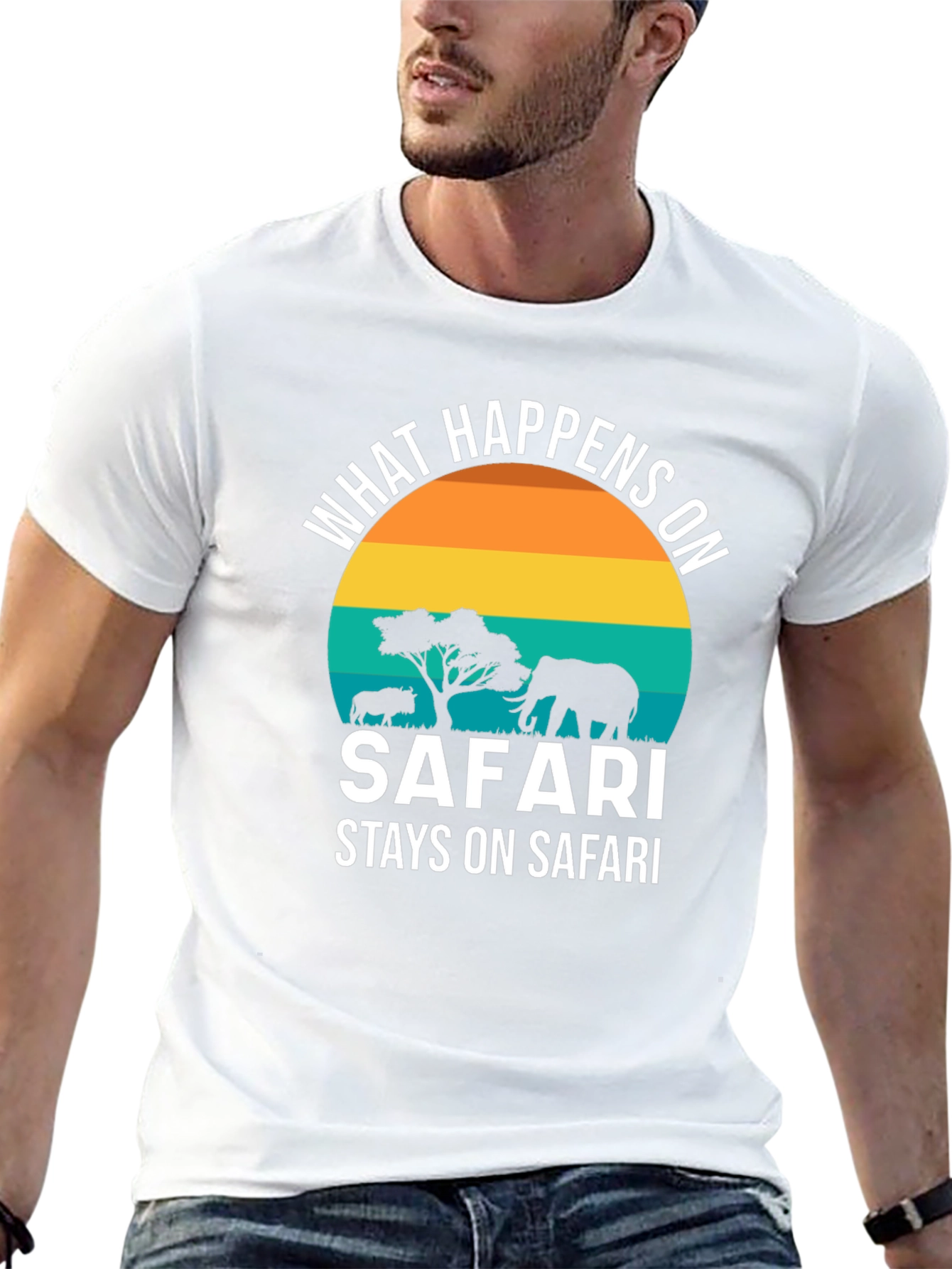 Safari T-Shirt: What Happens On Safari Stays On Safari