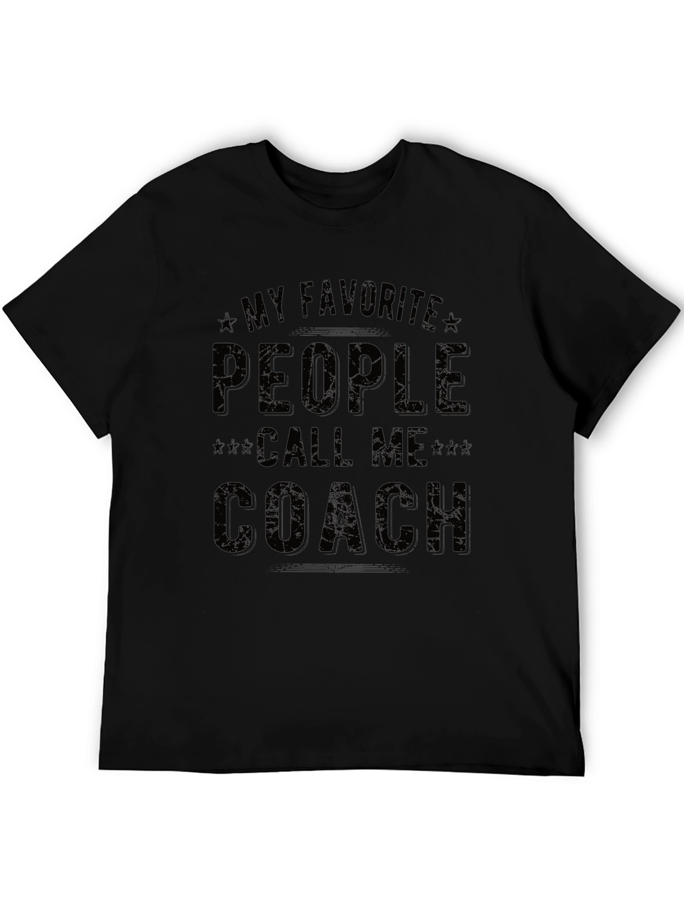 My Favorite People Call Me Coach Graphic T-Shirt