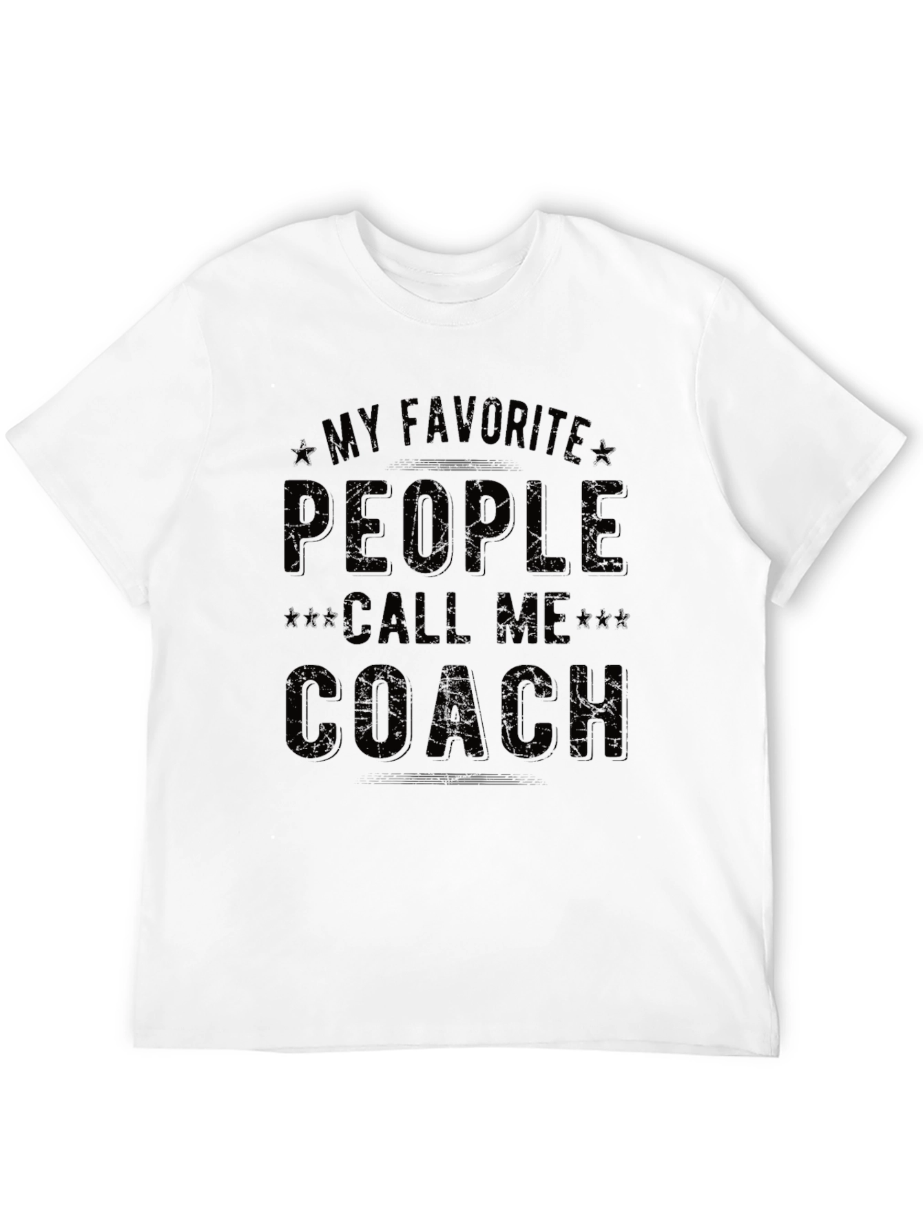 My Favorite People Call Me Coach Graphic T-Shirt
