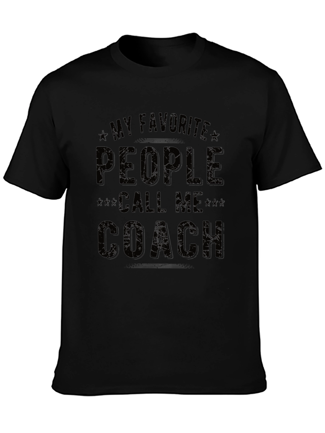My Favorite People Call Me Coach Graphic T-Shirt