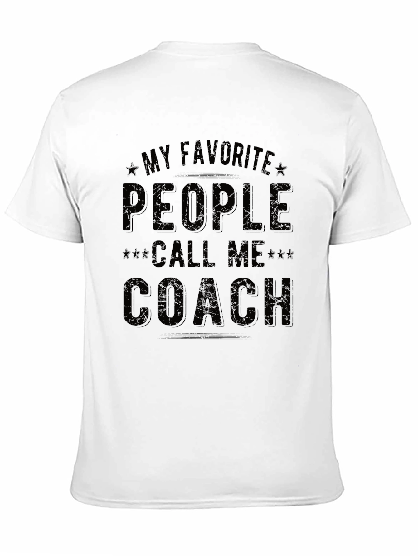 My Favorite People Call Me Coach Graphic T-Shirt