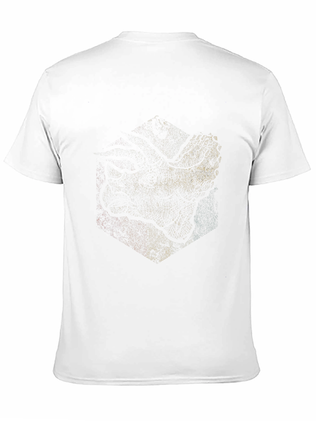 Abstract Graphic Black T-Shirt - Modern Casual Wear