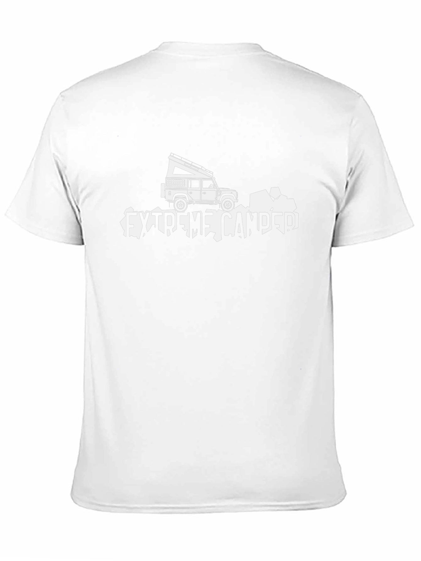 Extreme Camper Black Graphic T-Shirt