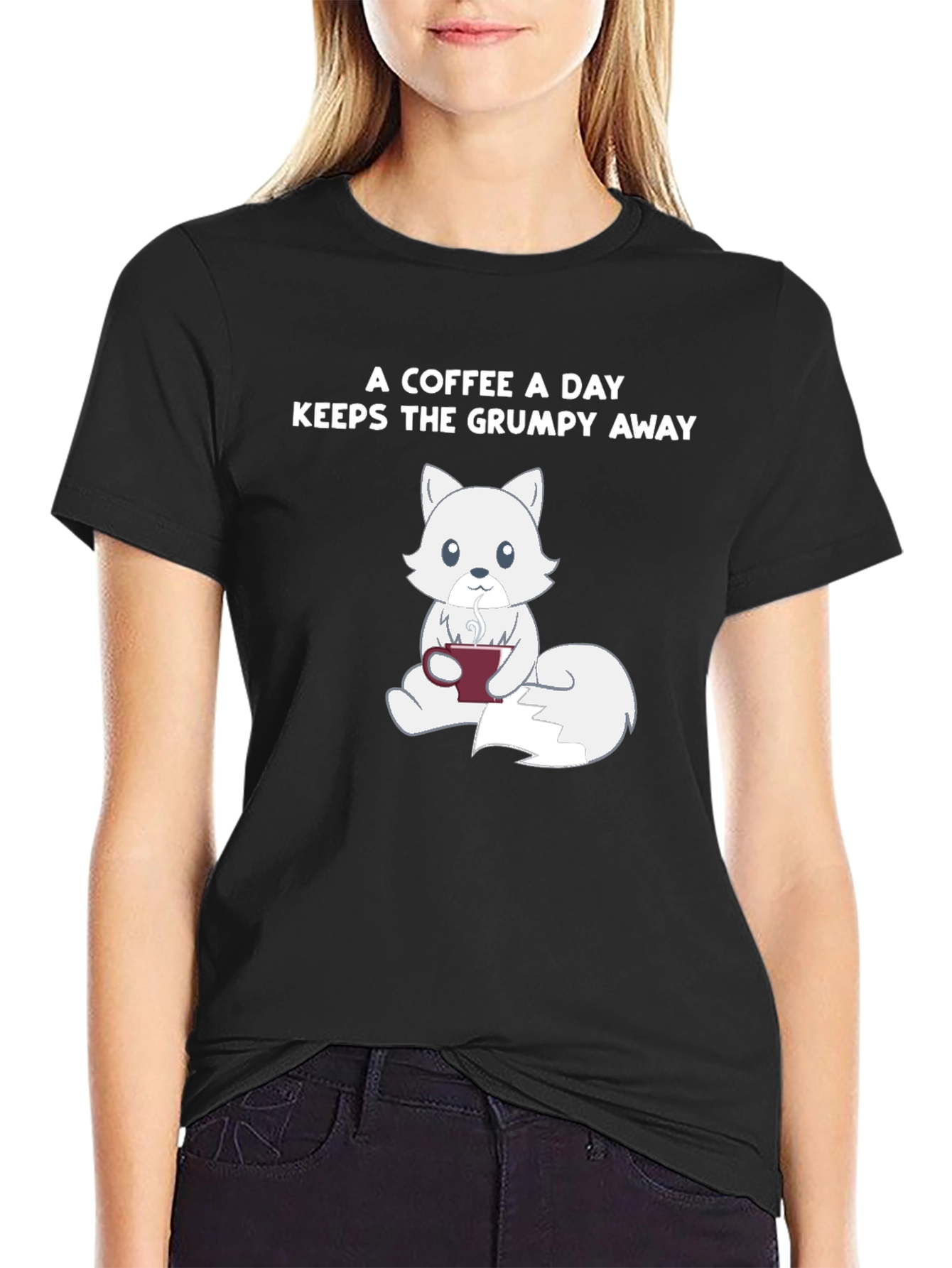 Coffee A Day Grumpy Away T-Shirt