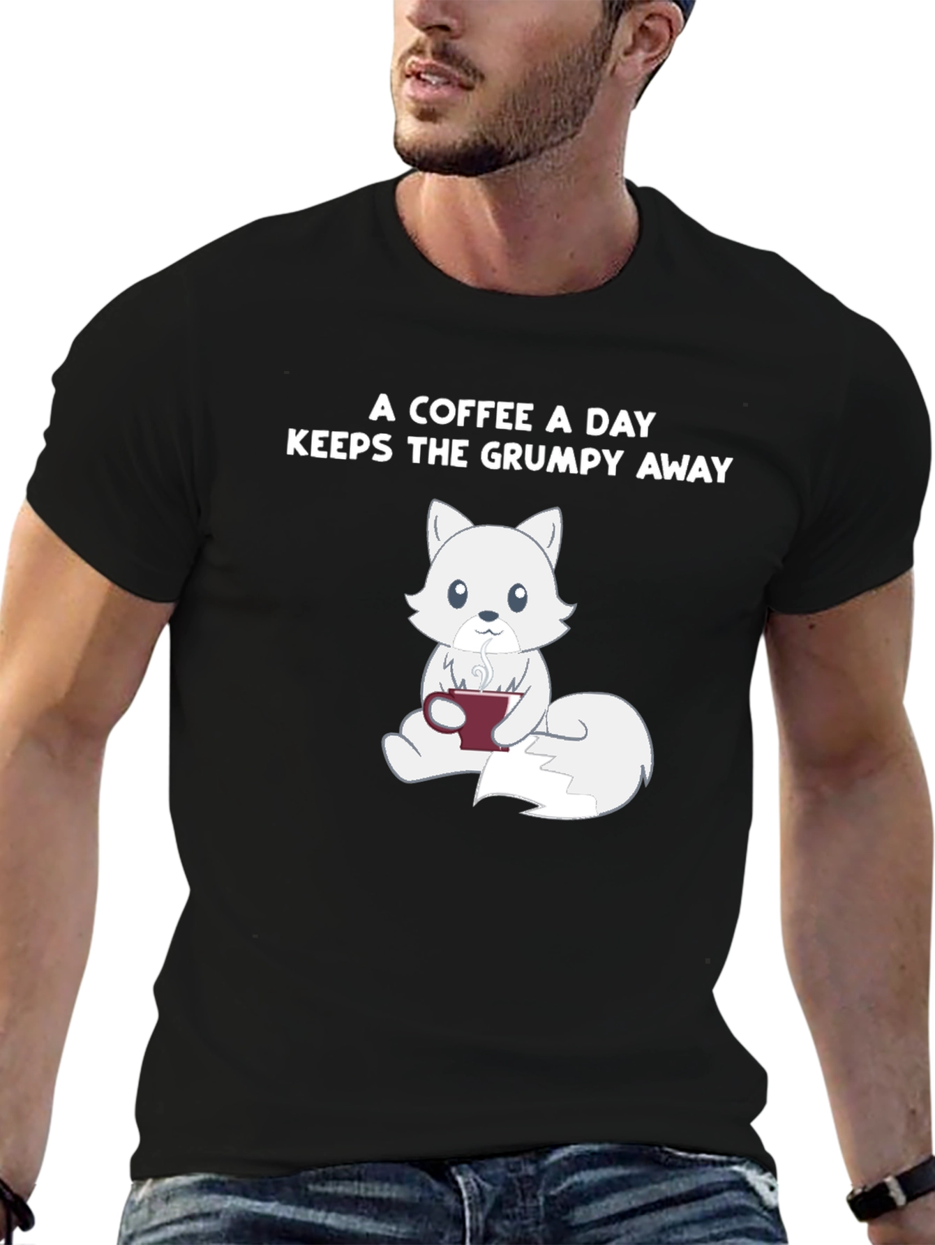 Coffee A Day Grumpy Away T-Shirt