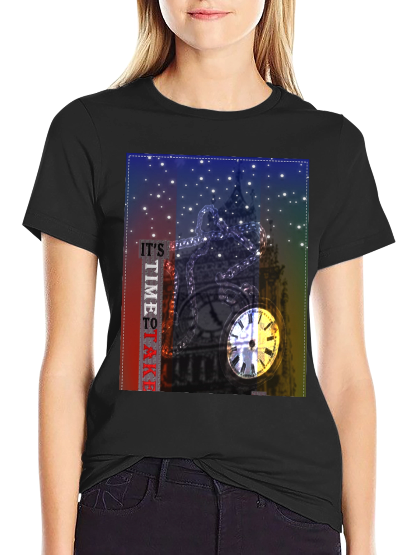 Its Time To Take Graphic T-Shirt