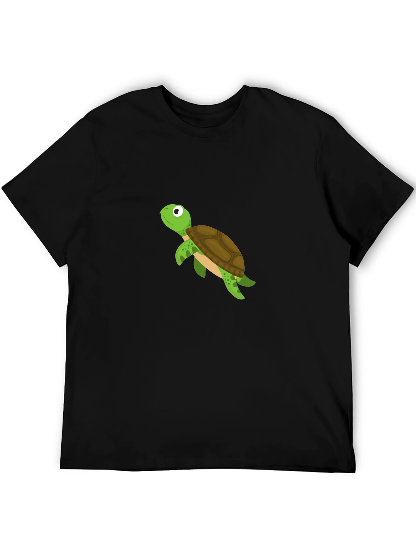 Turtle Graphic Tee - Mens Black T-Shirt