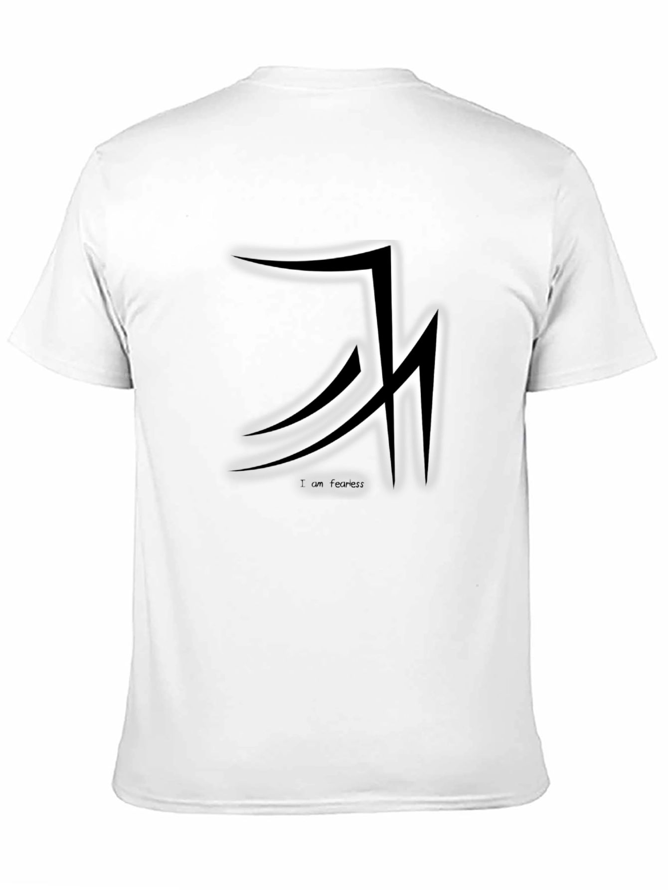 Fearless Graphic Tee - Stylish Black Cotton T-Shirt
