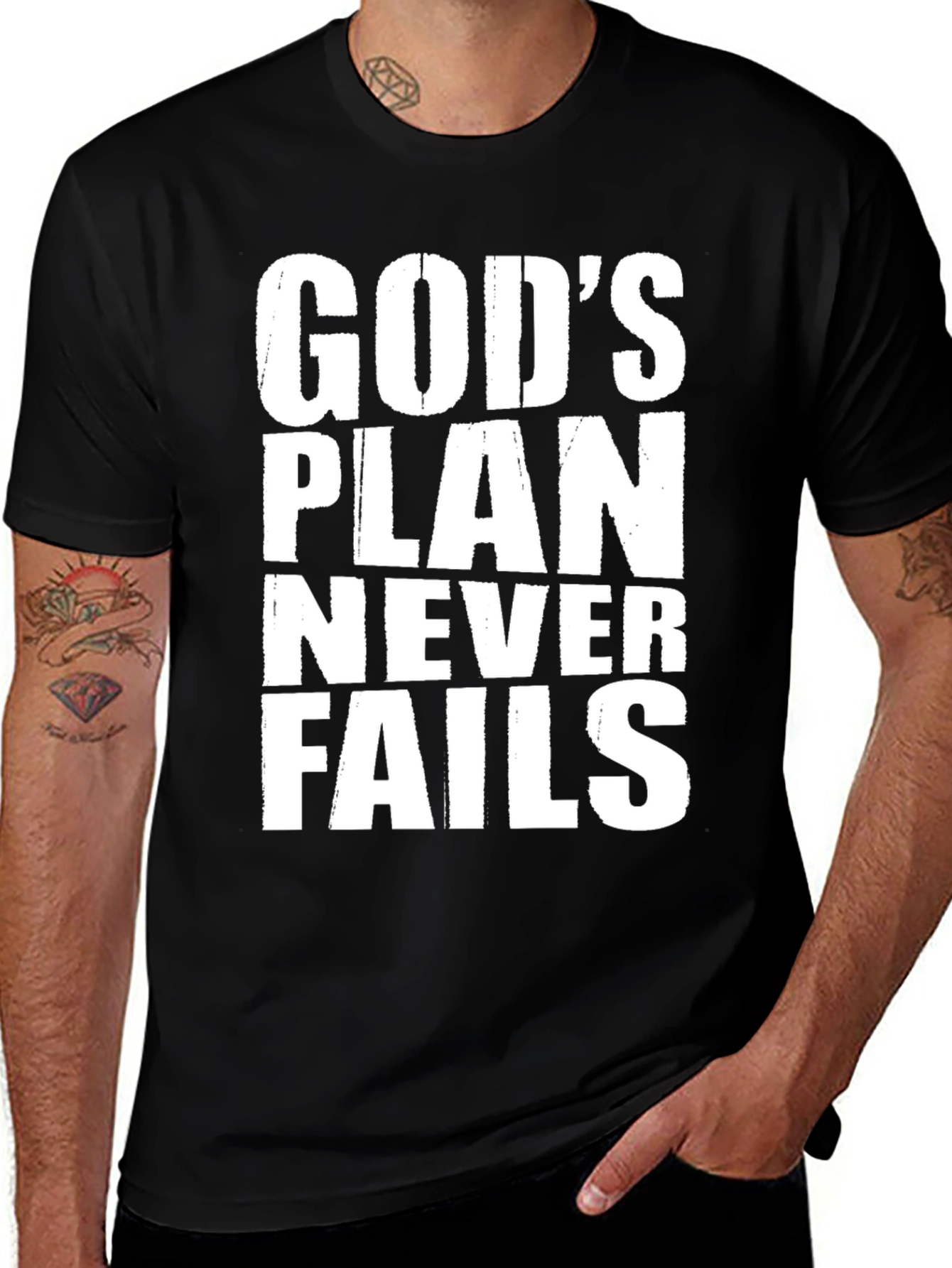 Gods Plan Never Fails T-Shirt