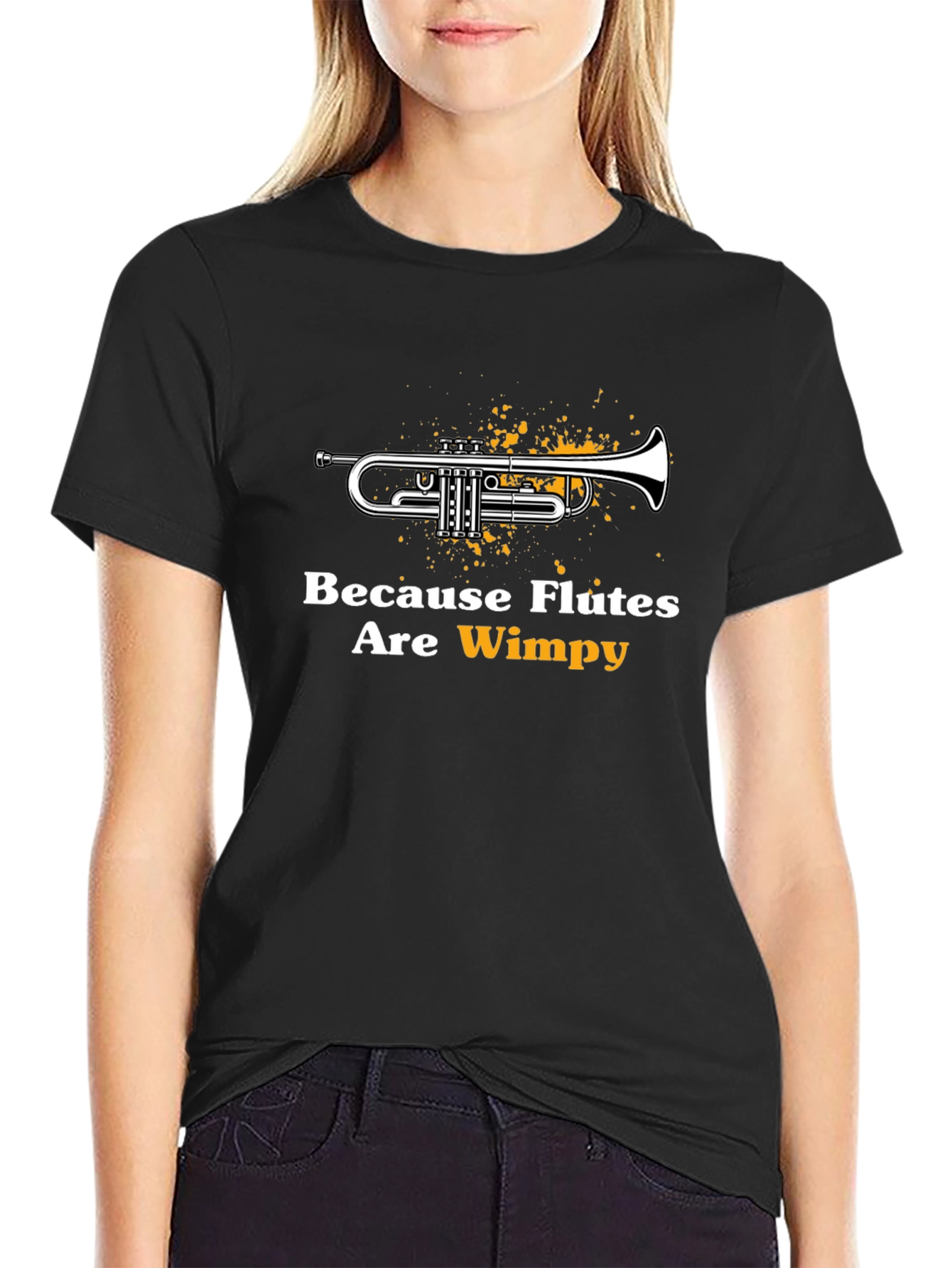 Trumpet Tee: Because Flutes Are Wimpy T-Shirt