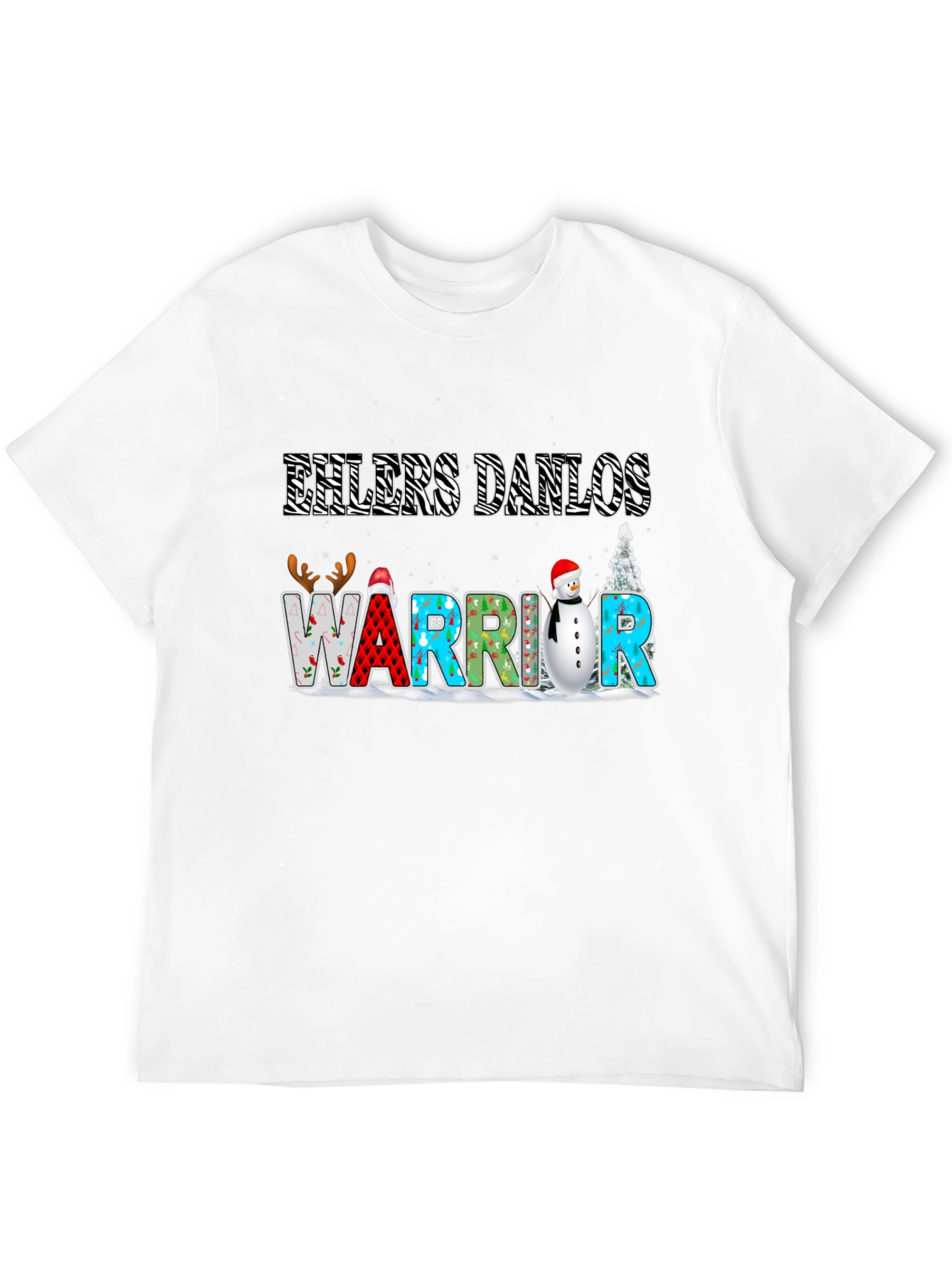 Ehlers Danlos Warrior Holiday T-Shirt