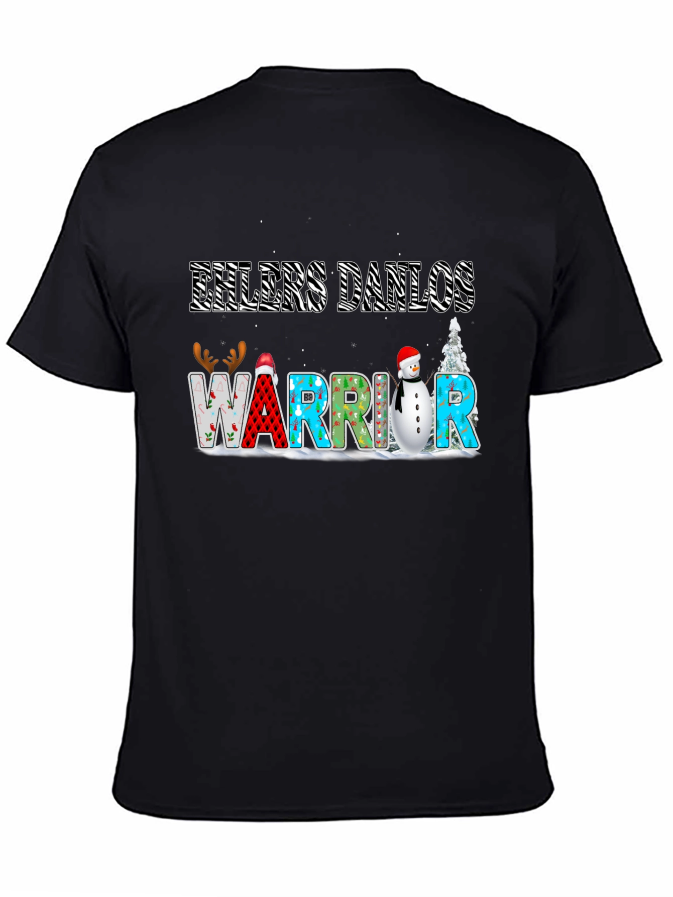 Ehlers Danlos Warrior Holiday T-Shirt