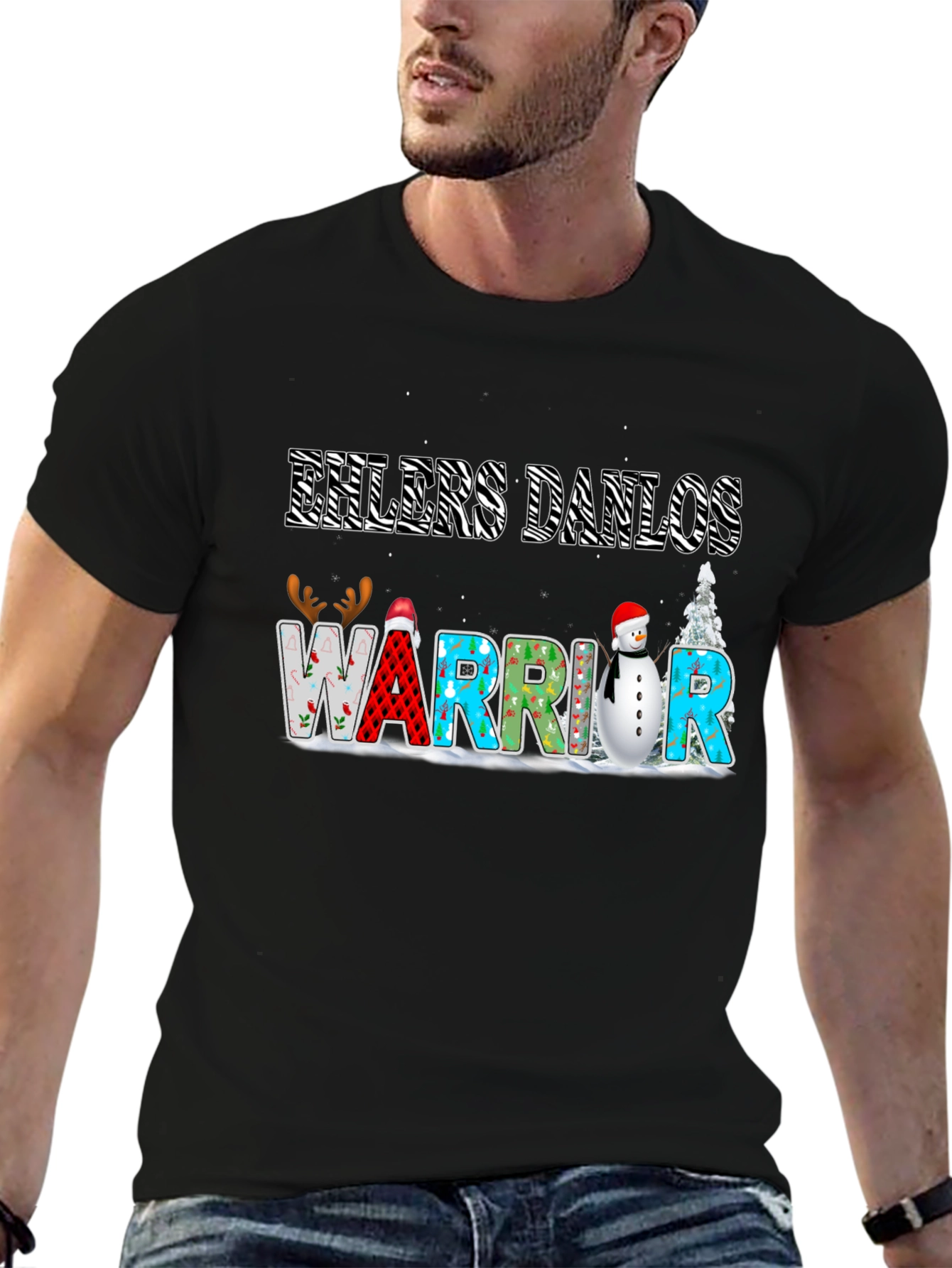Ehlers Danlos Warrior Holiday T-Shirt