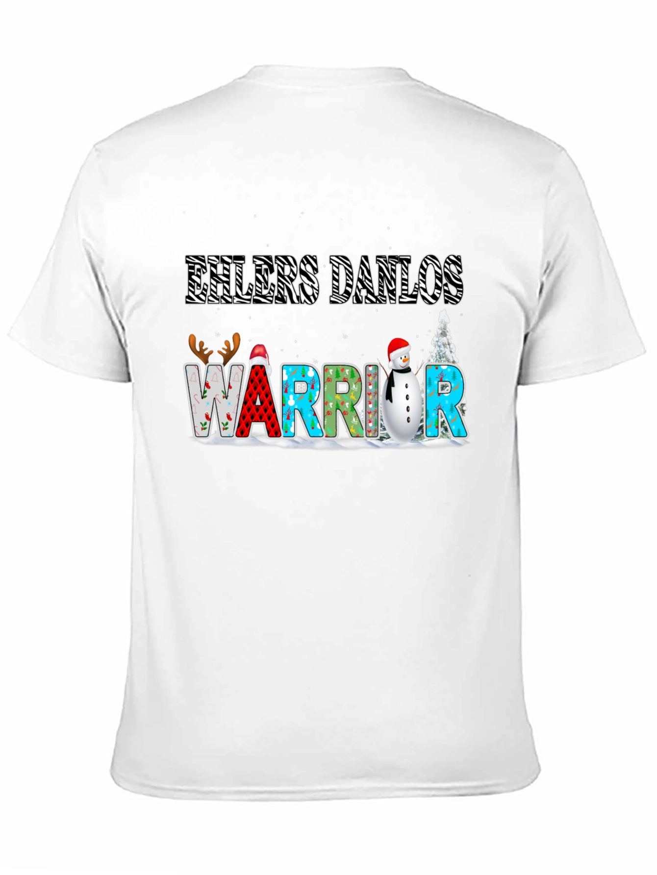 Ehlers Danlos Warrior Holiday T-Shirt