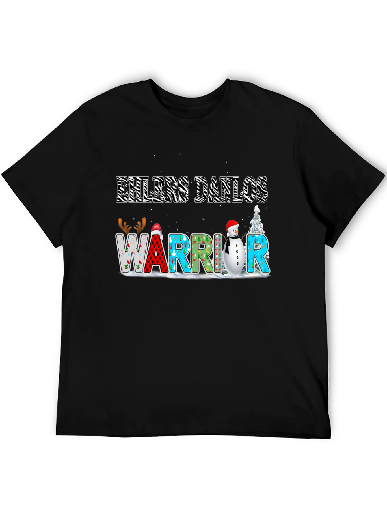 Ehlers Danlos Warrior Holiday T-Shirt