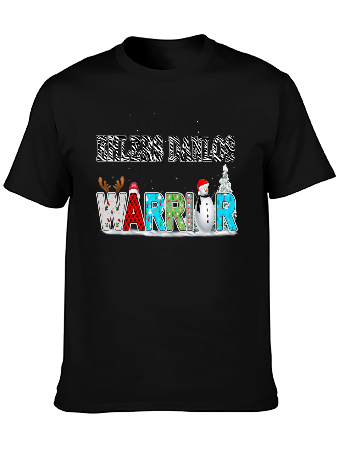 Ehlers Danlos Warrior Holiday T-Shirt