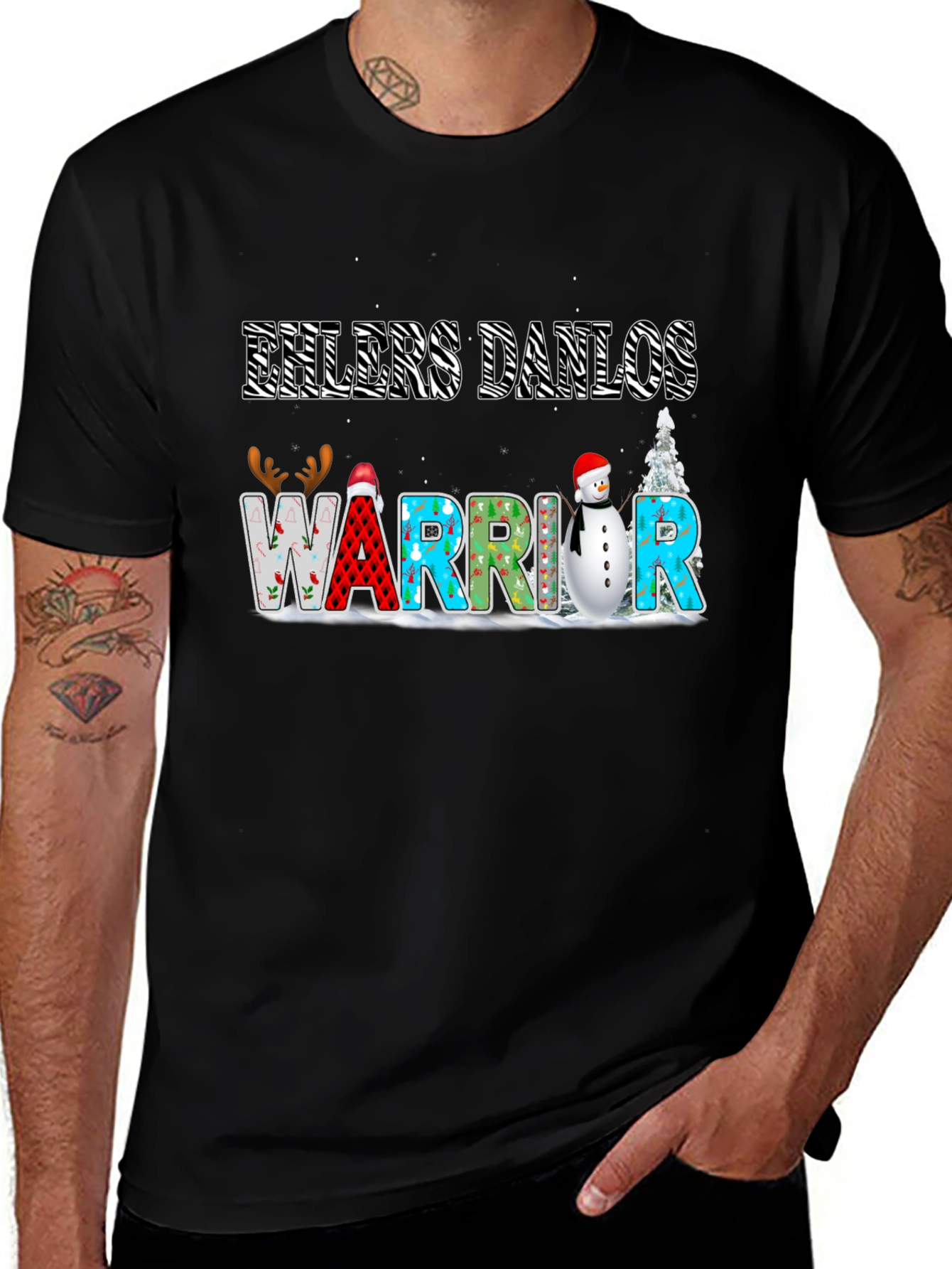 Ehlers Danlos Warrior Holiday T-Shirt