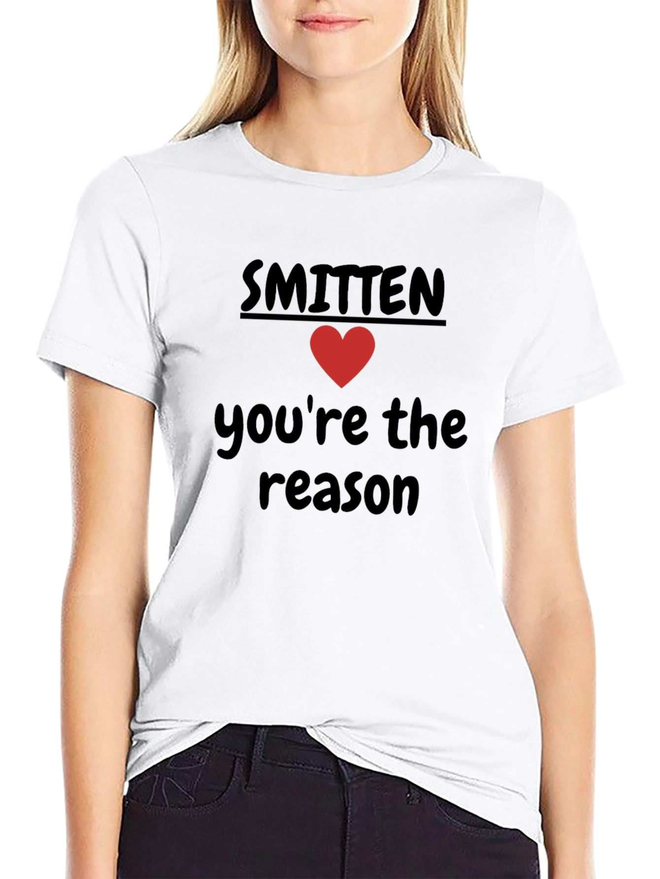 Smitten Heart Graphic Tee - Soft & Stylish