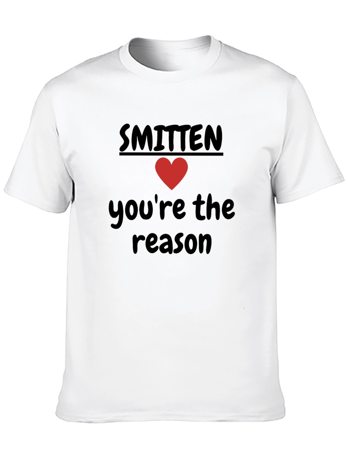 Smitten Heart Graphic Tee - Soft & Stylish