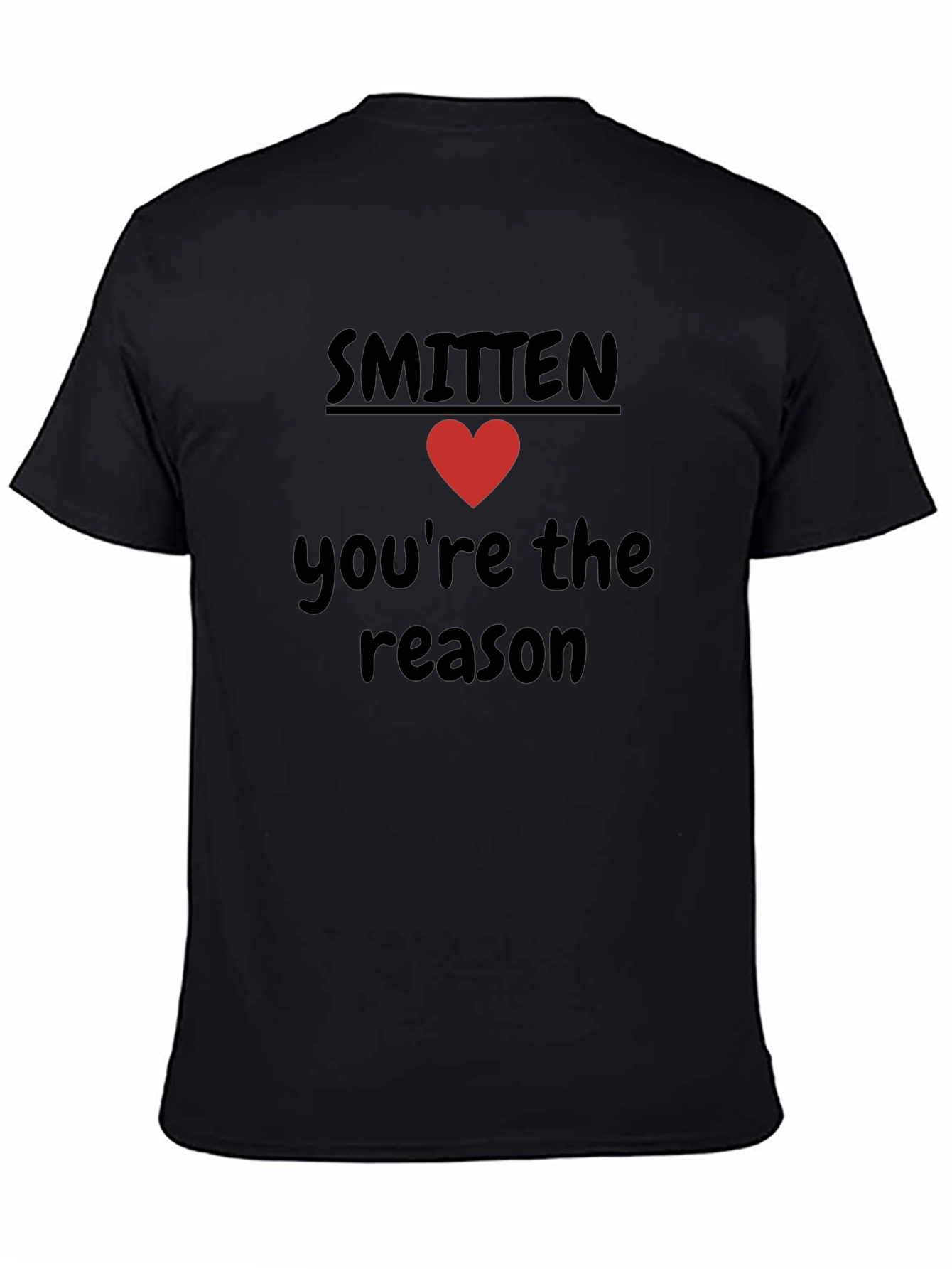 Smitten Heart Graphic Tee - Soft & Stylish