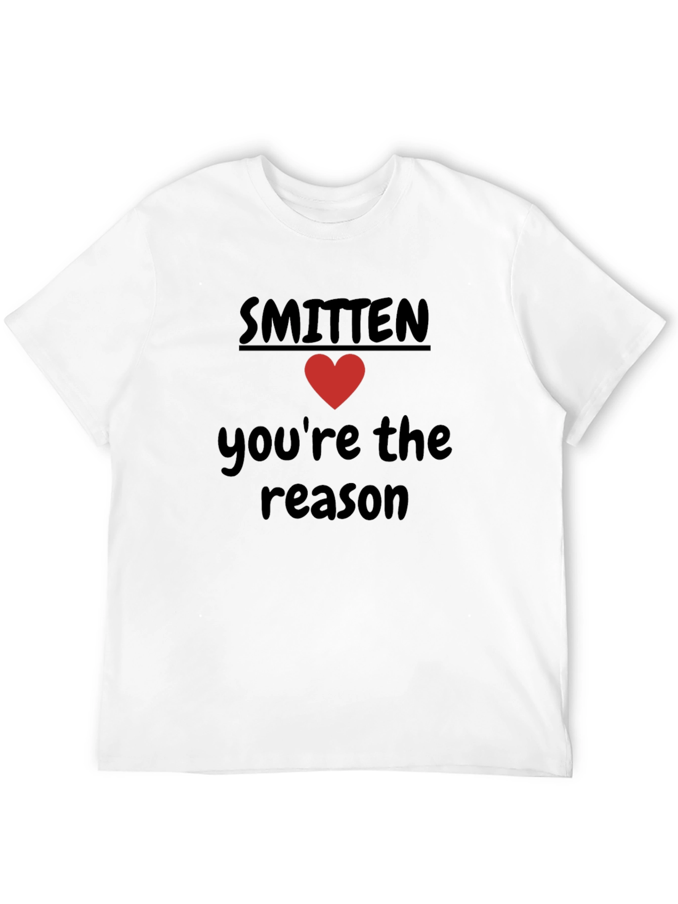 Smitten Heart Graphic Tee - Soft & Stylish