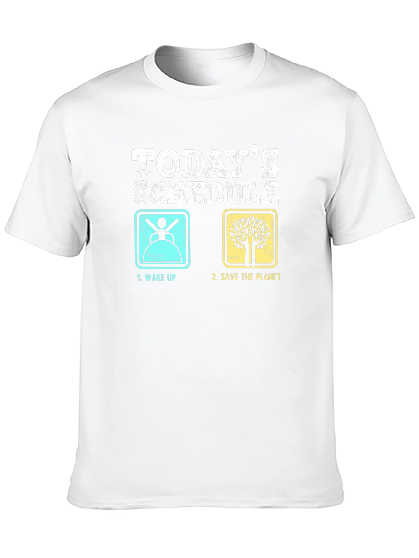 Funny Todays Schedule Graphic T-Shirt