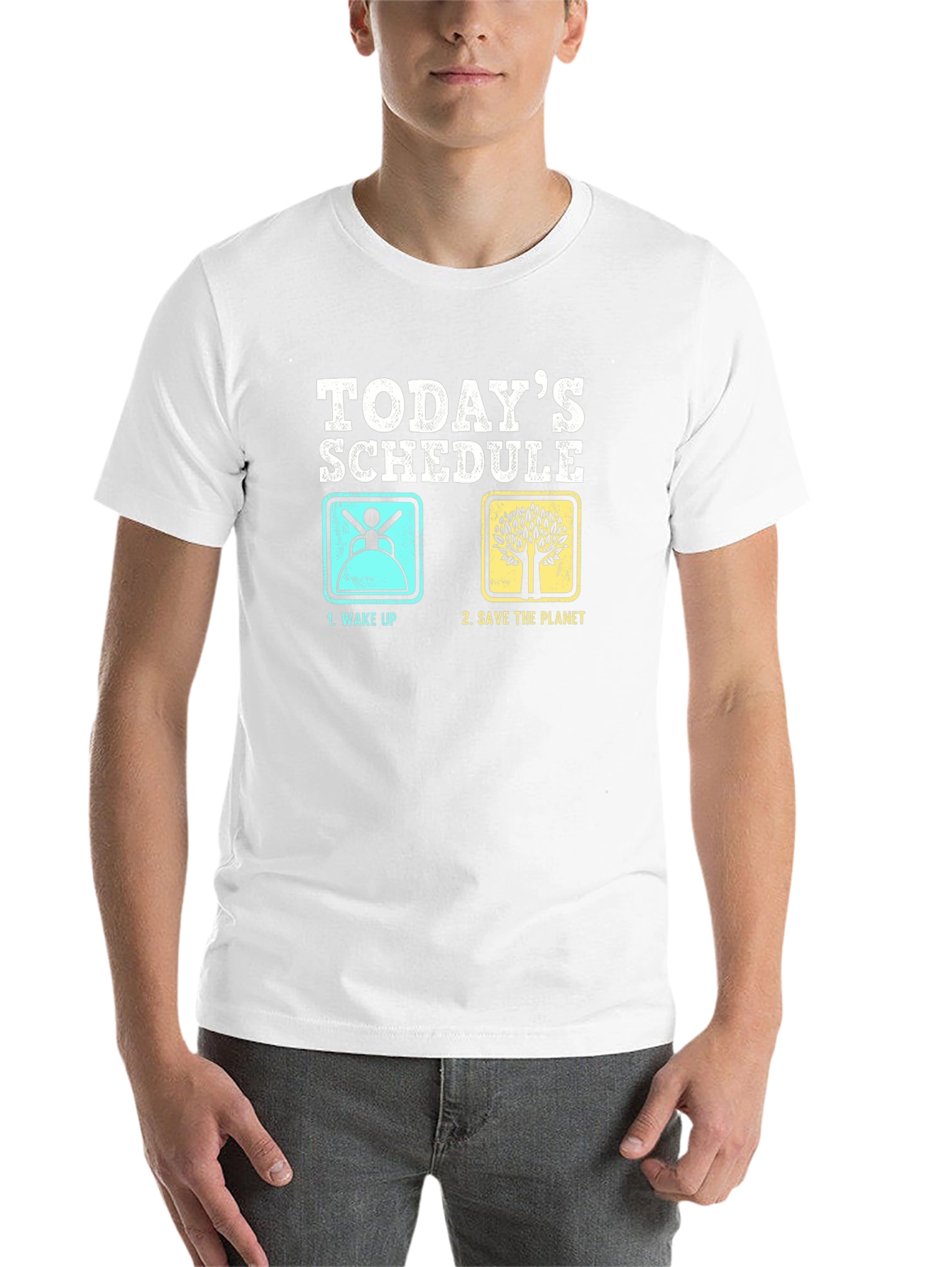 Funny Todays Schedule Graphic T-Shirt