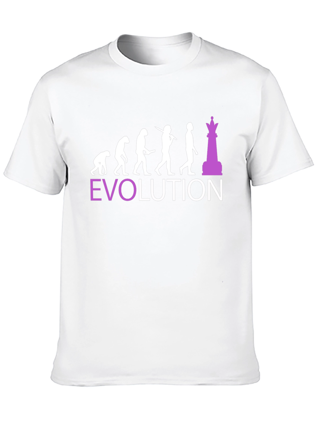 Chess Evolution Graphic T-Shirt - Funny Player Tee
