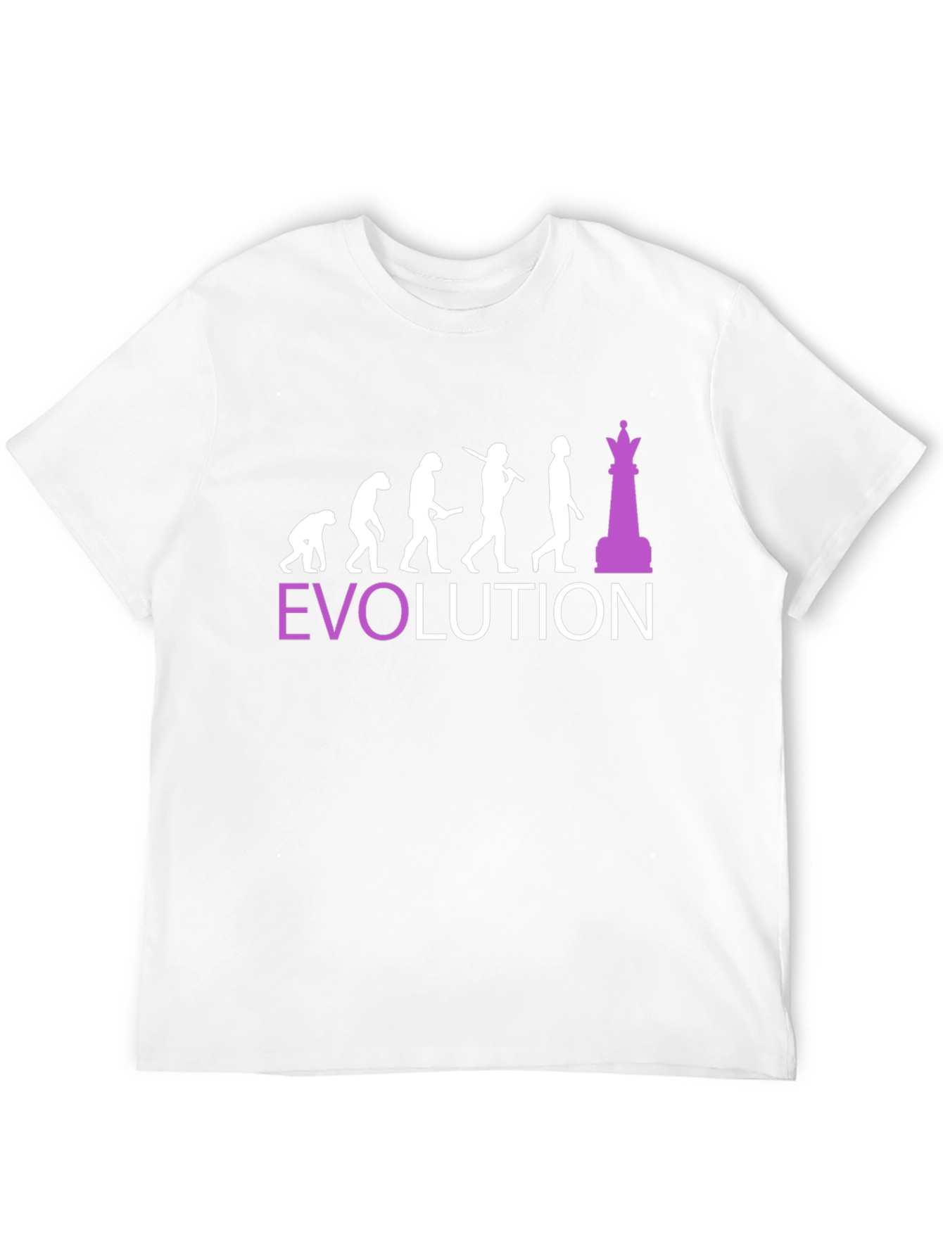 Chess Evolution Graphic T-Shirt - Funny Player Tee