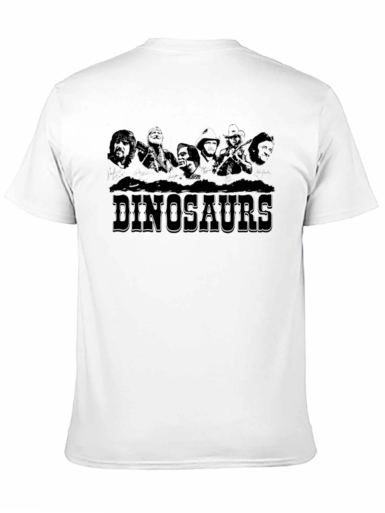Dinosaurs Dark Graphic T-Shirt