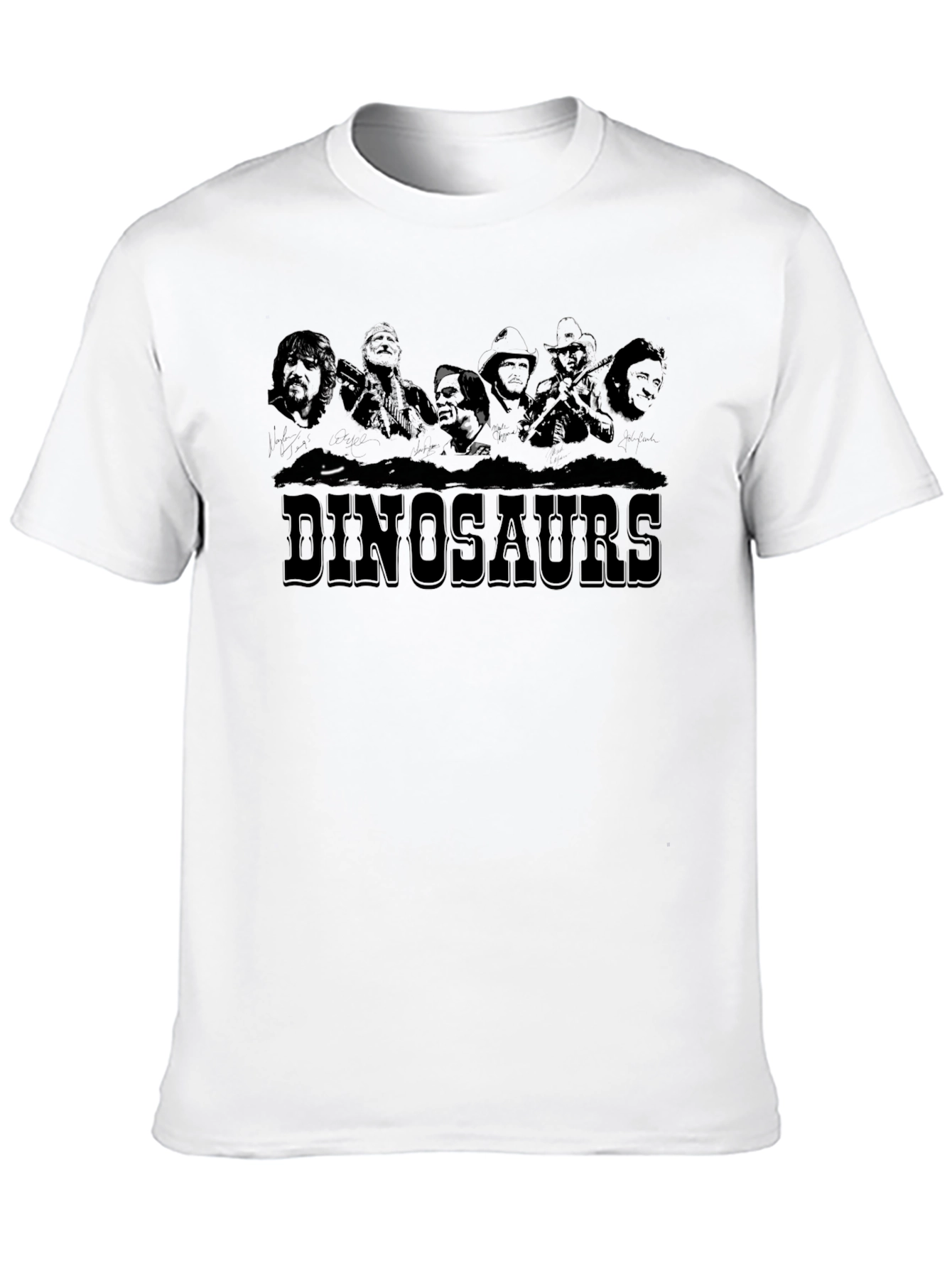 Dinosaurs Dark Graphic T-Shirt