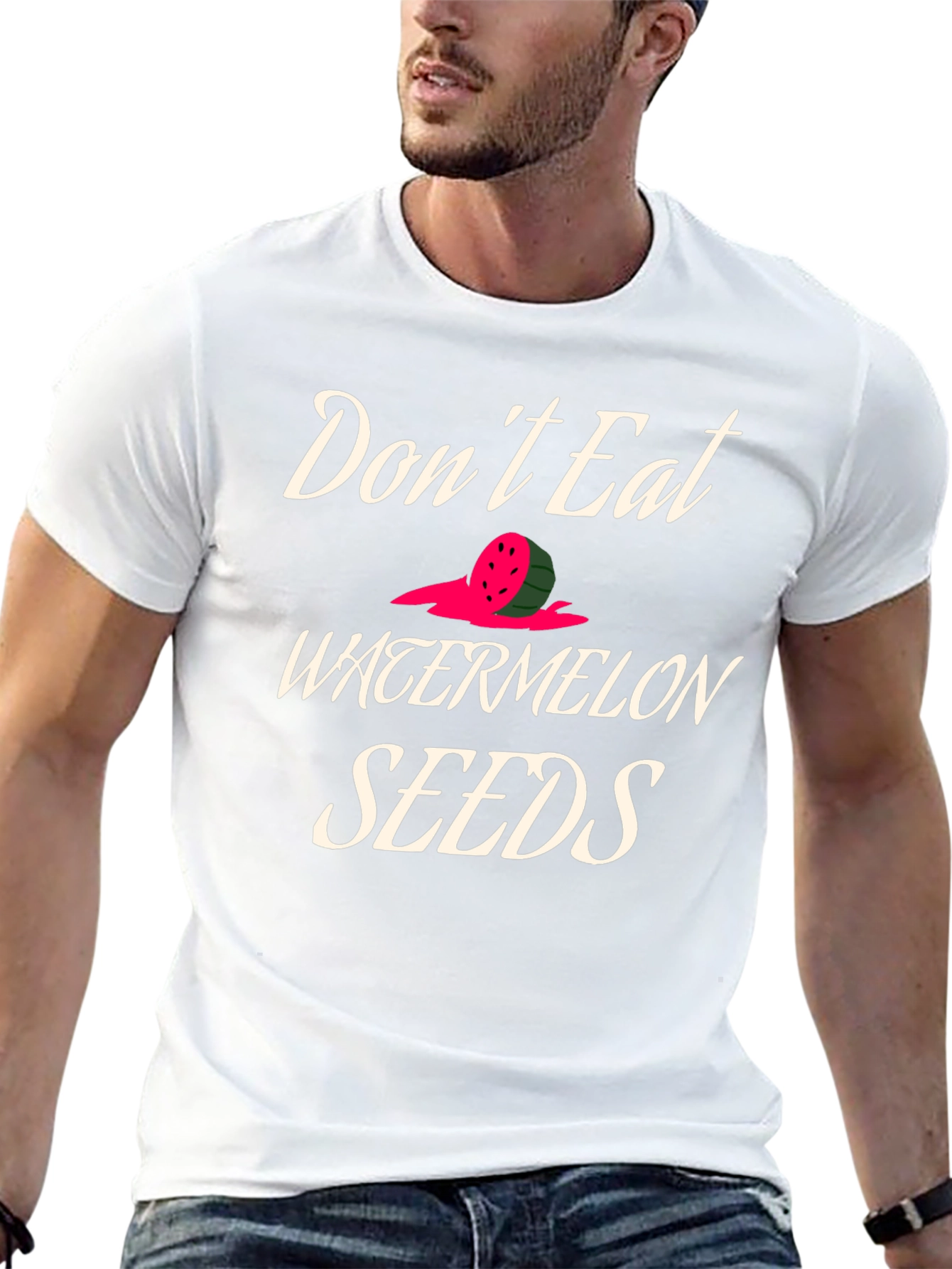 Dont Eat Watermelon Seeds Graphic Tee