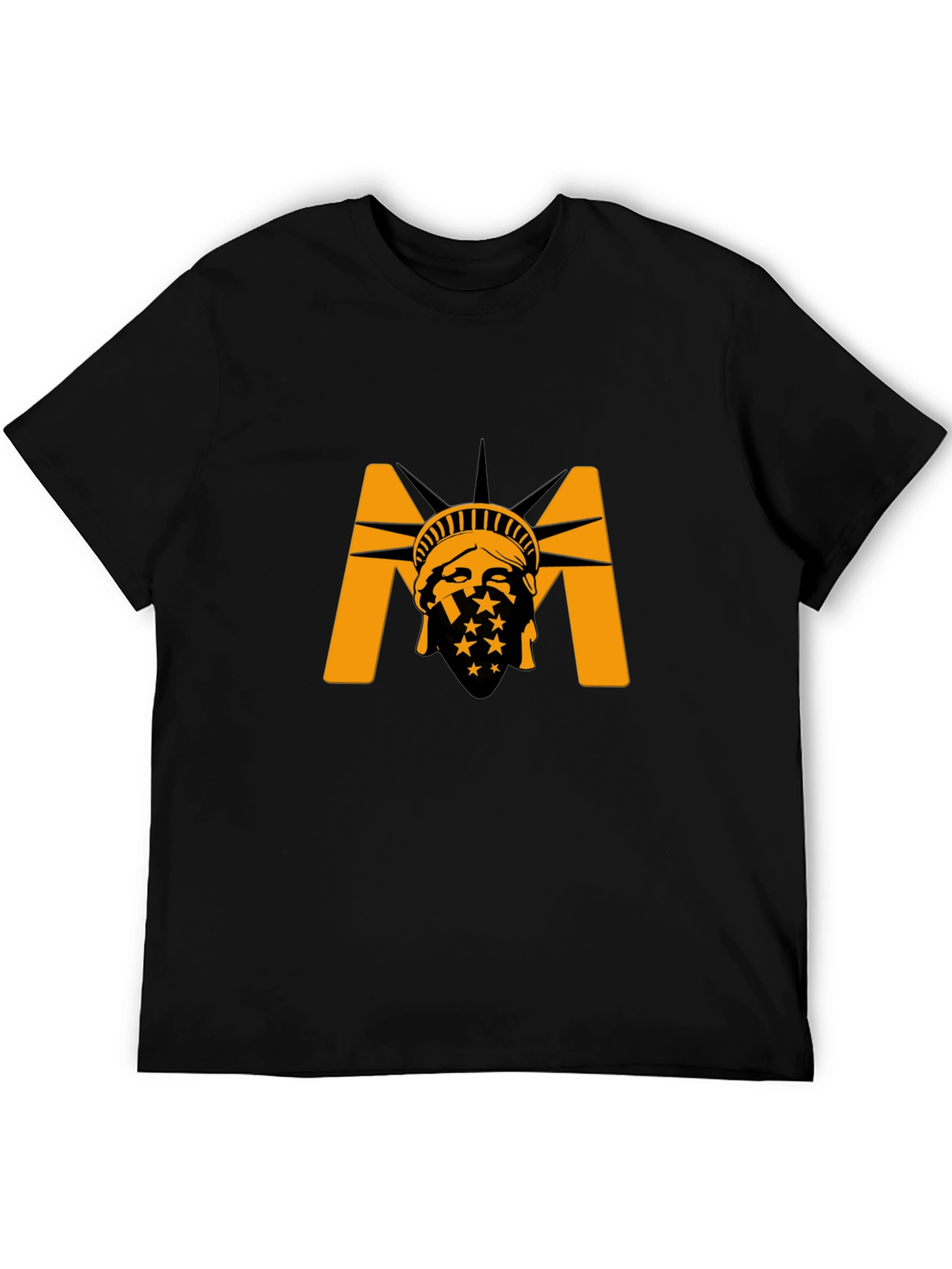 Liberty M Graphic T-Shirt - Black