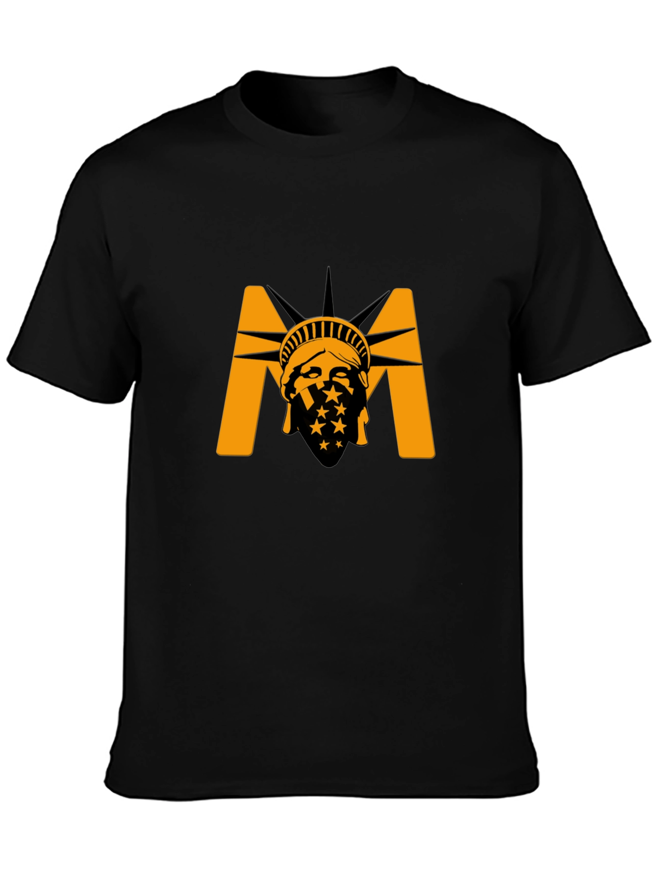 Liberty M Graphic T-Shirt - Black