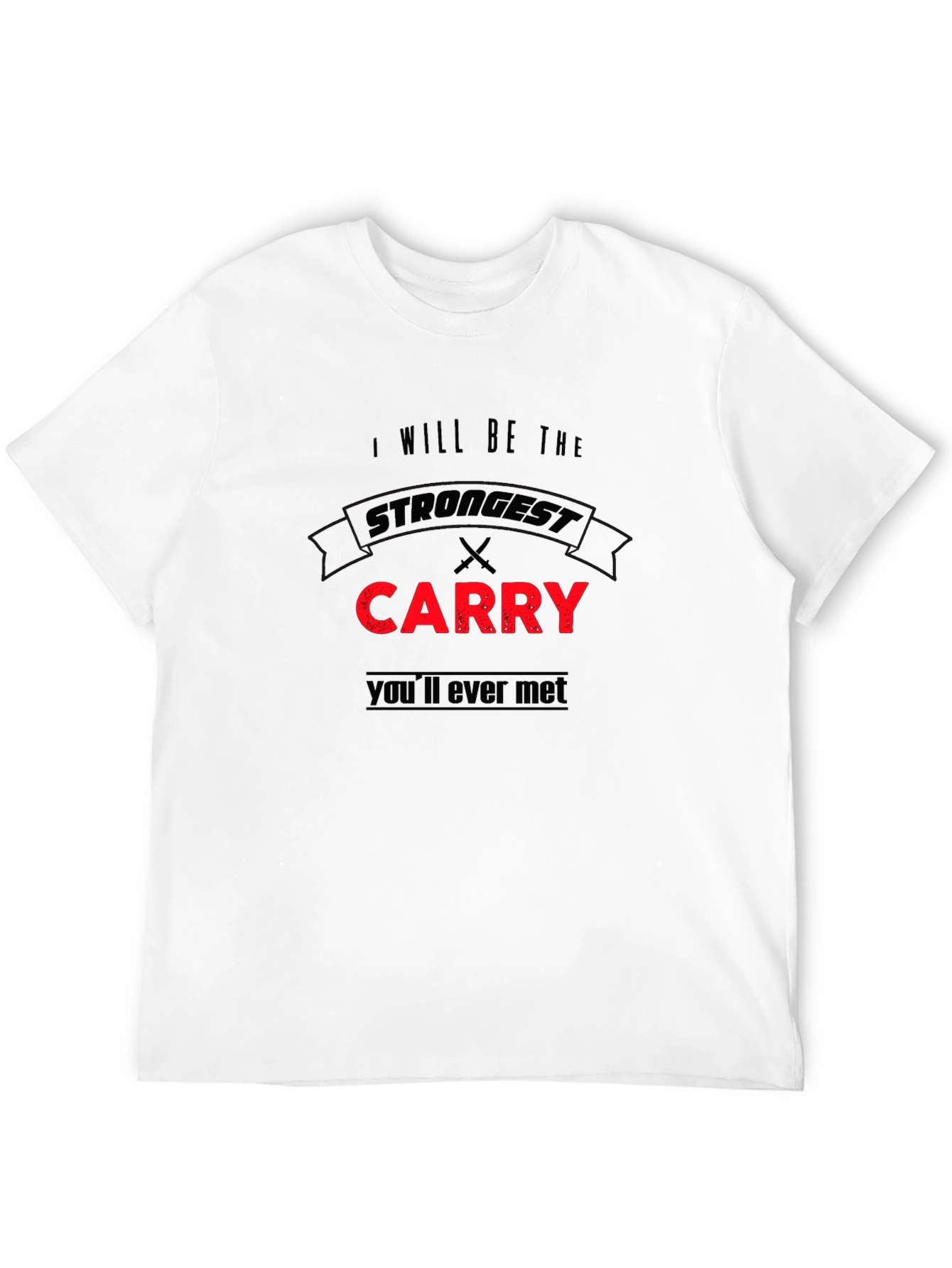 Strongest Carry T-Shirt - Black