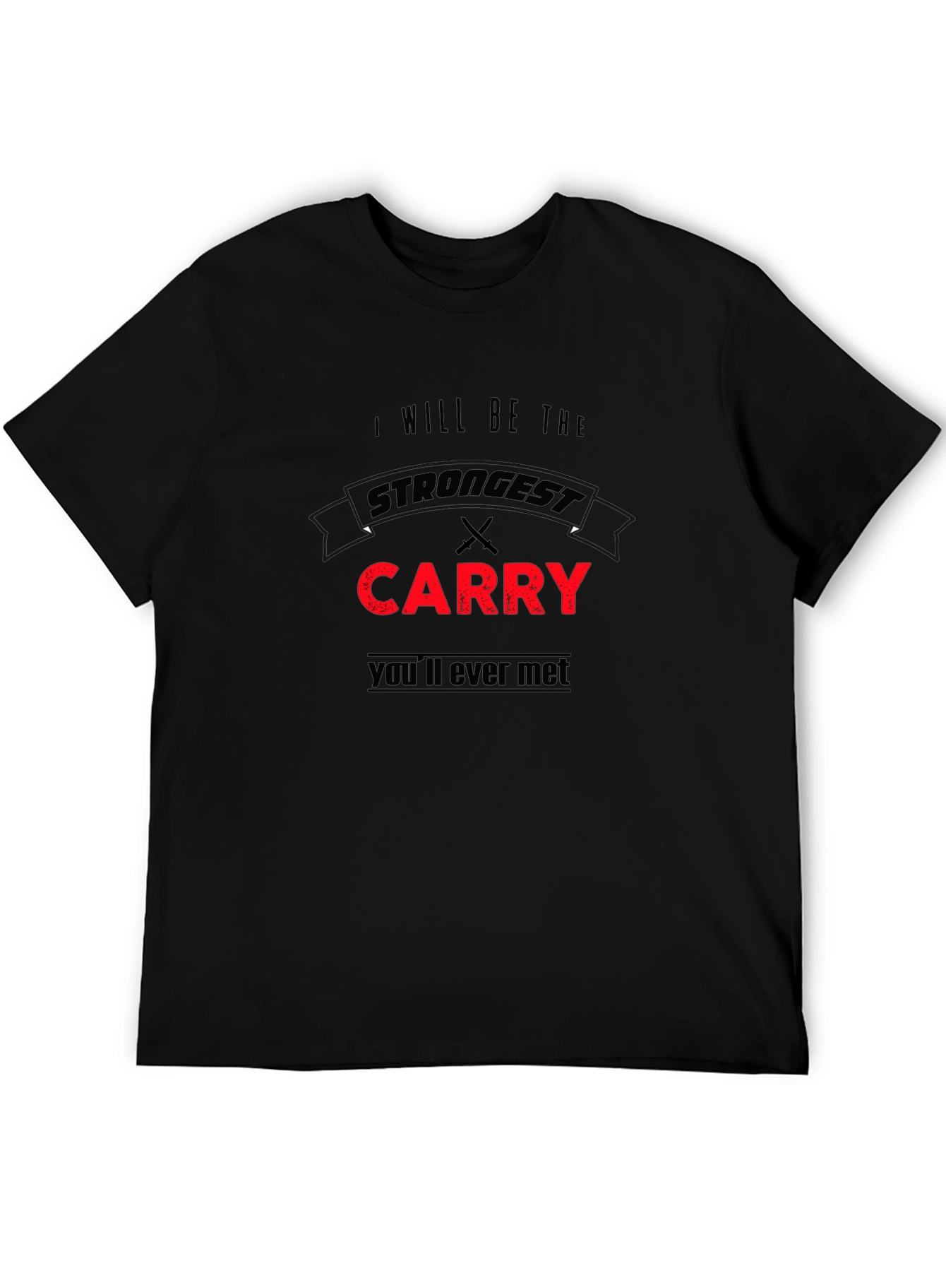 Strongest Carry T-Shirt - Black