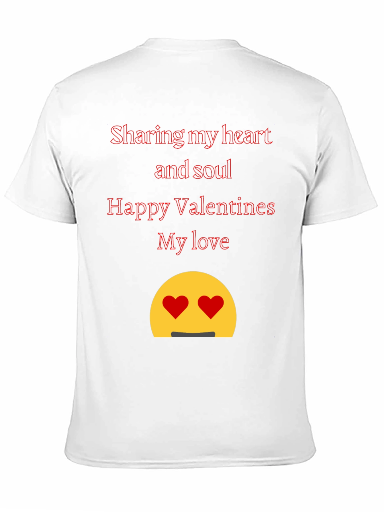 Valentines Day Heart & Soul Black T-Shirt