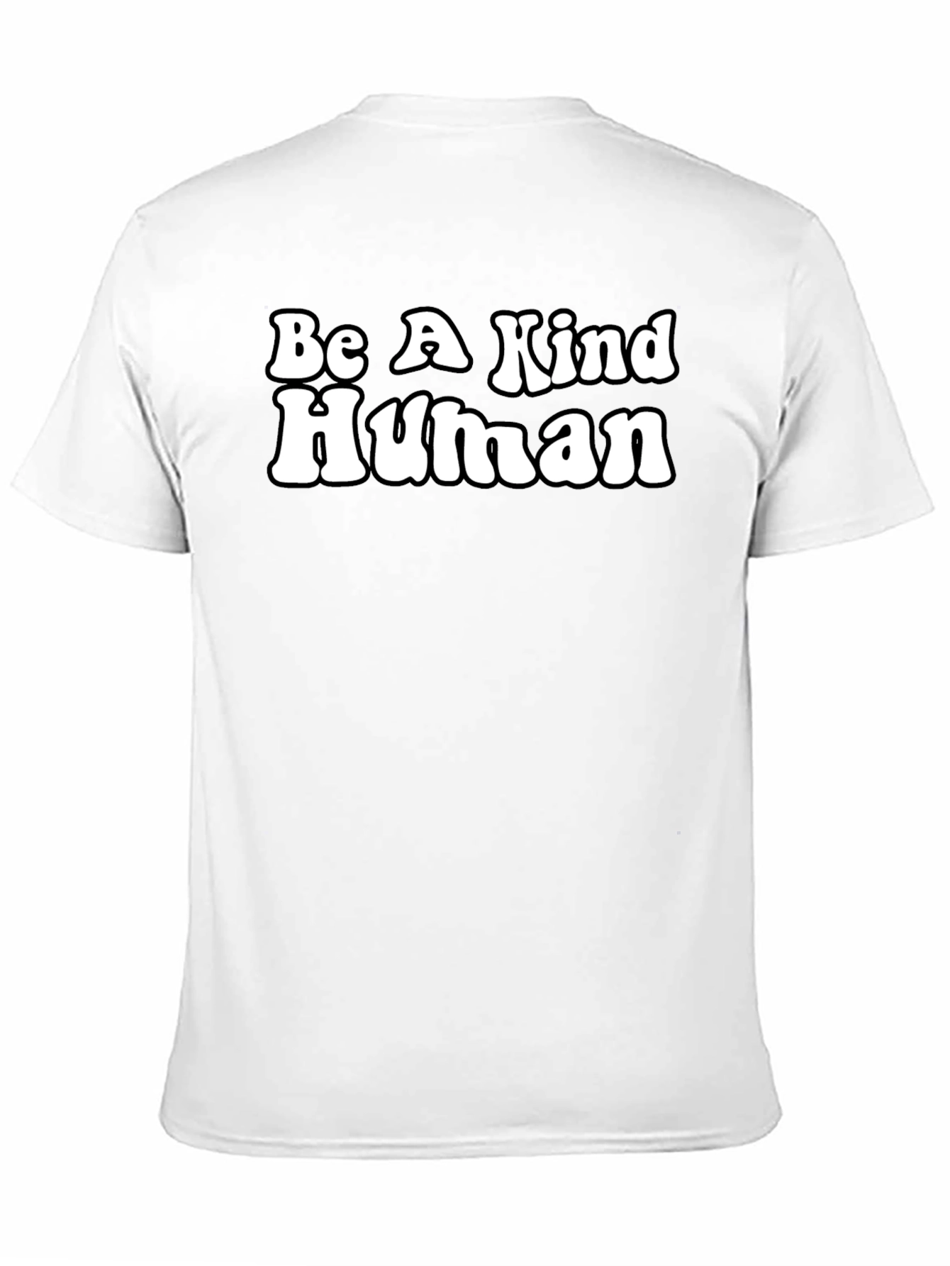Be A Kind Human Graphic Tee - Black