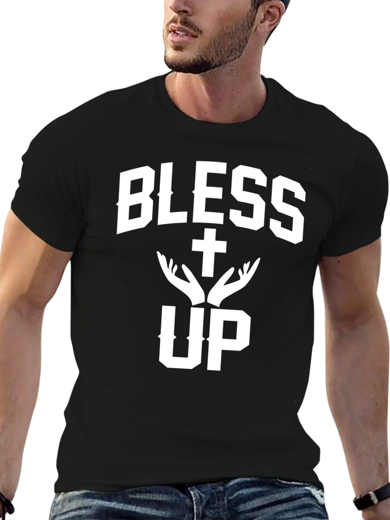 Bless Up Christian T-Shirt