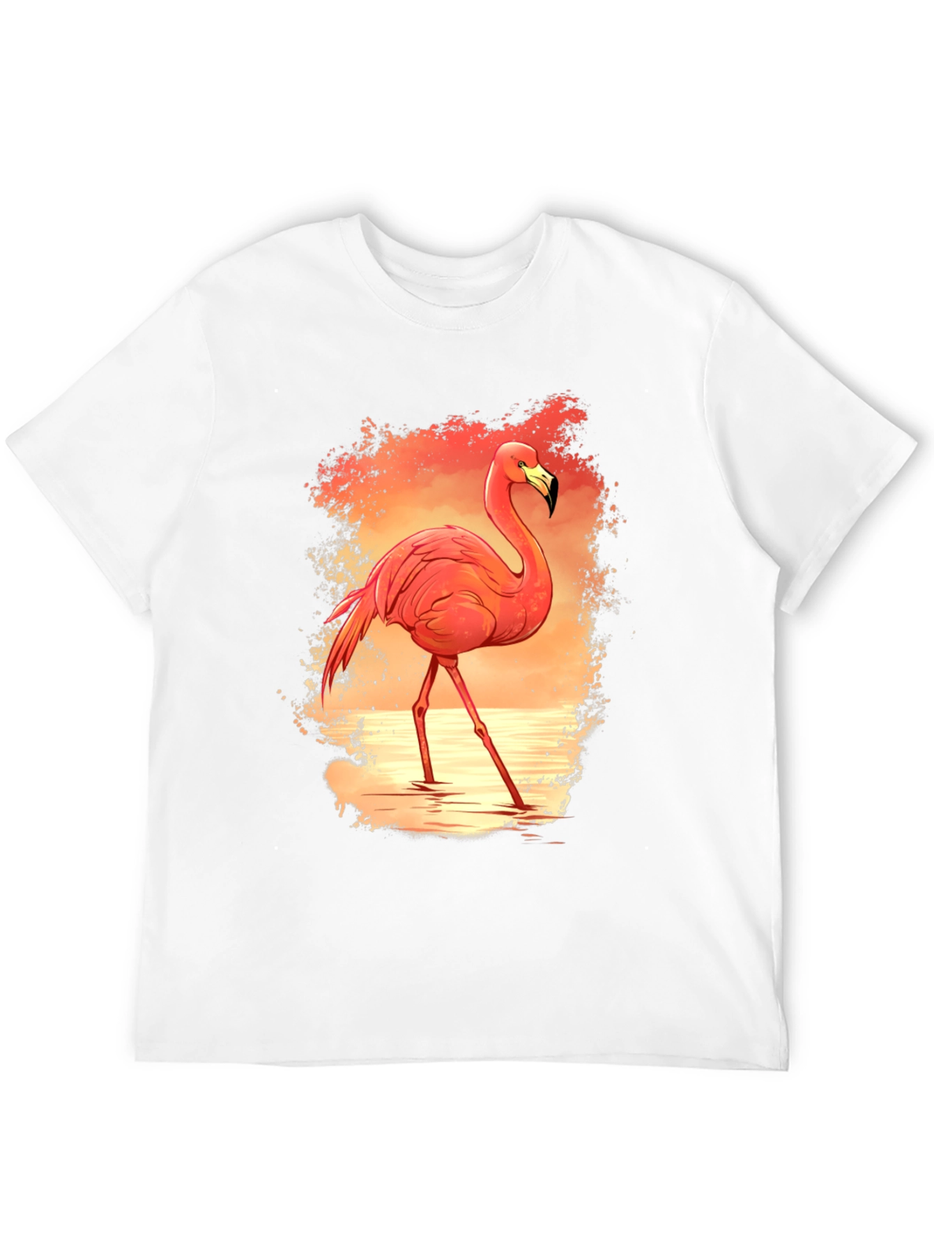 Flamingo Graphic Tee - Tropical Vibe