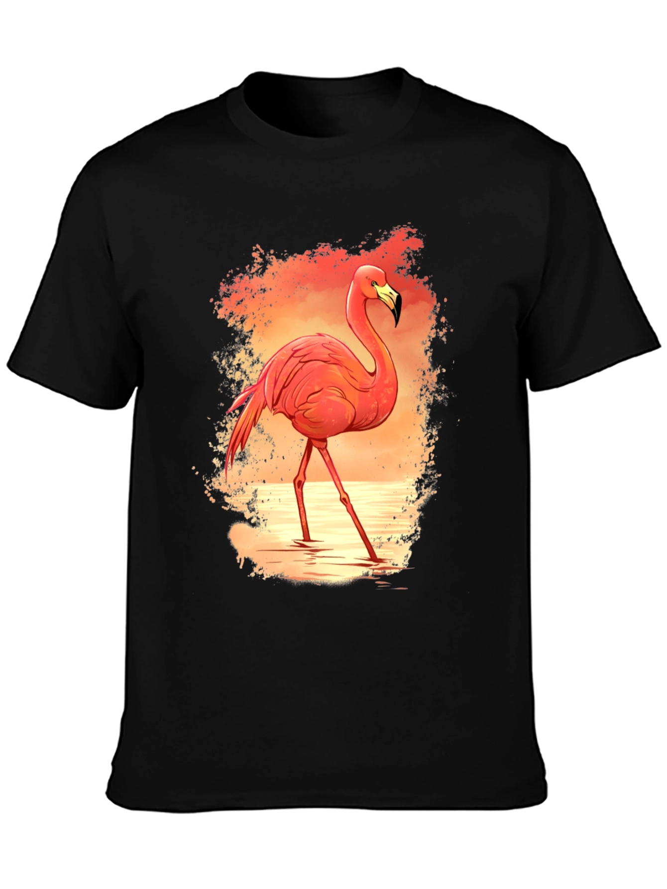 Flamingo Graphic Tee - Tropical Vibe