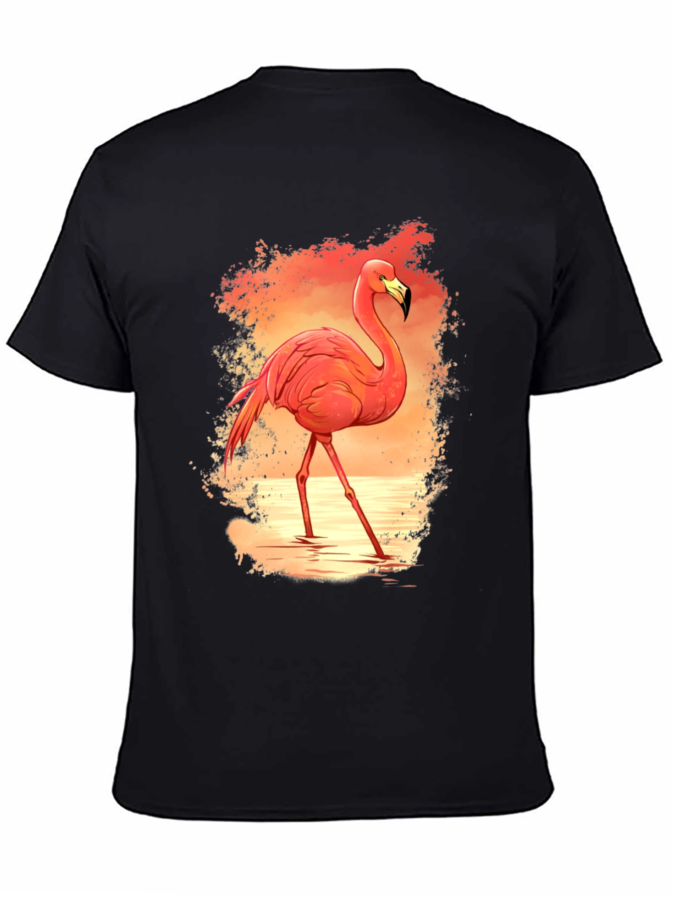 Flamingo Graphic Tee - Tropical Vibe