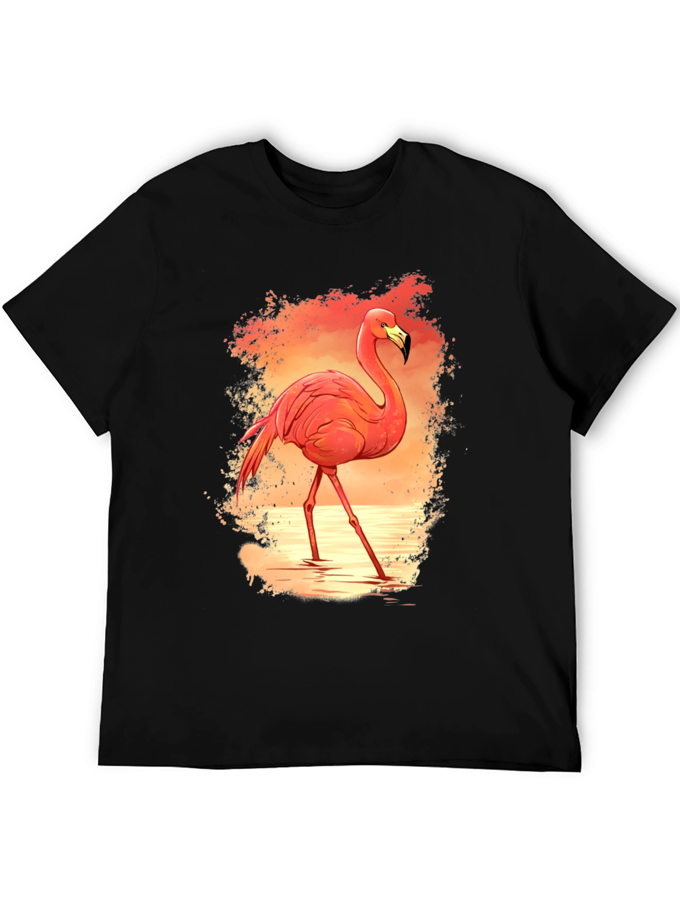 Flamingo Graphic Tee - Tropical Vibe