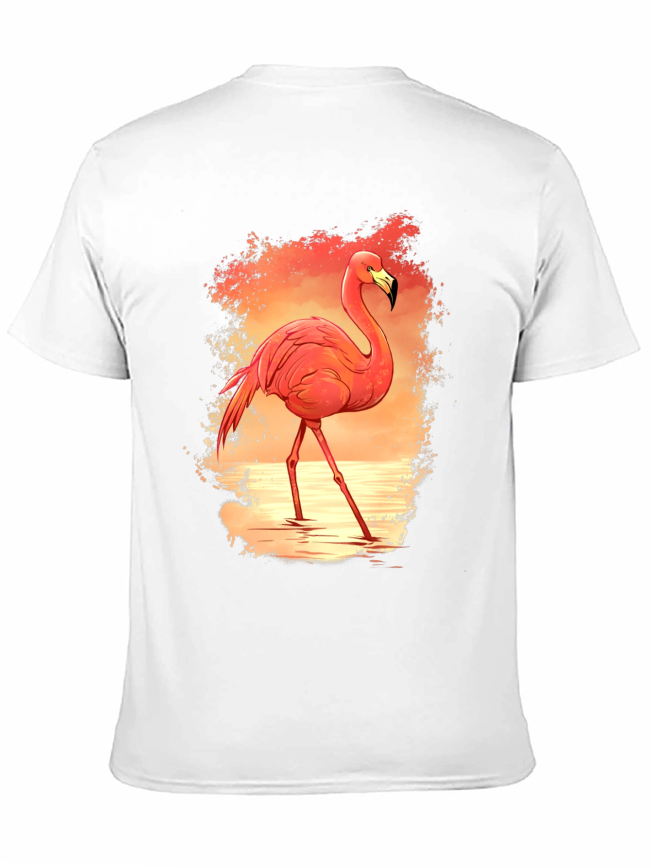 Flamingo Graphic Tee - Tropical Vibe