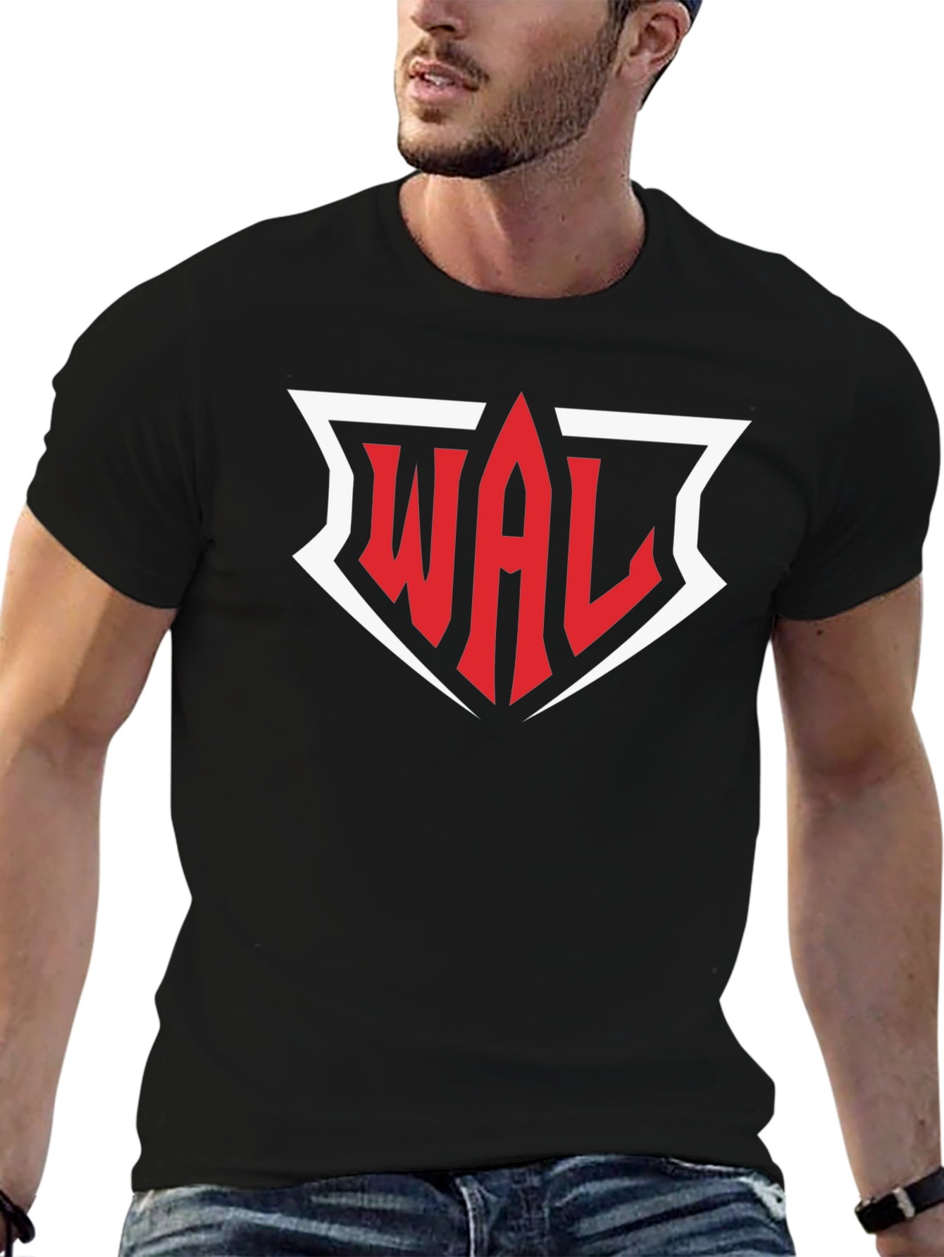 WAL Arm Wrestling Black T-Shirt